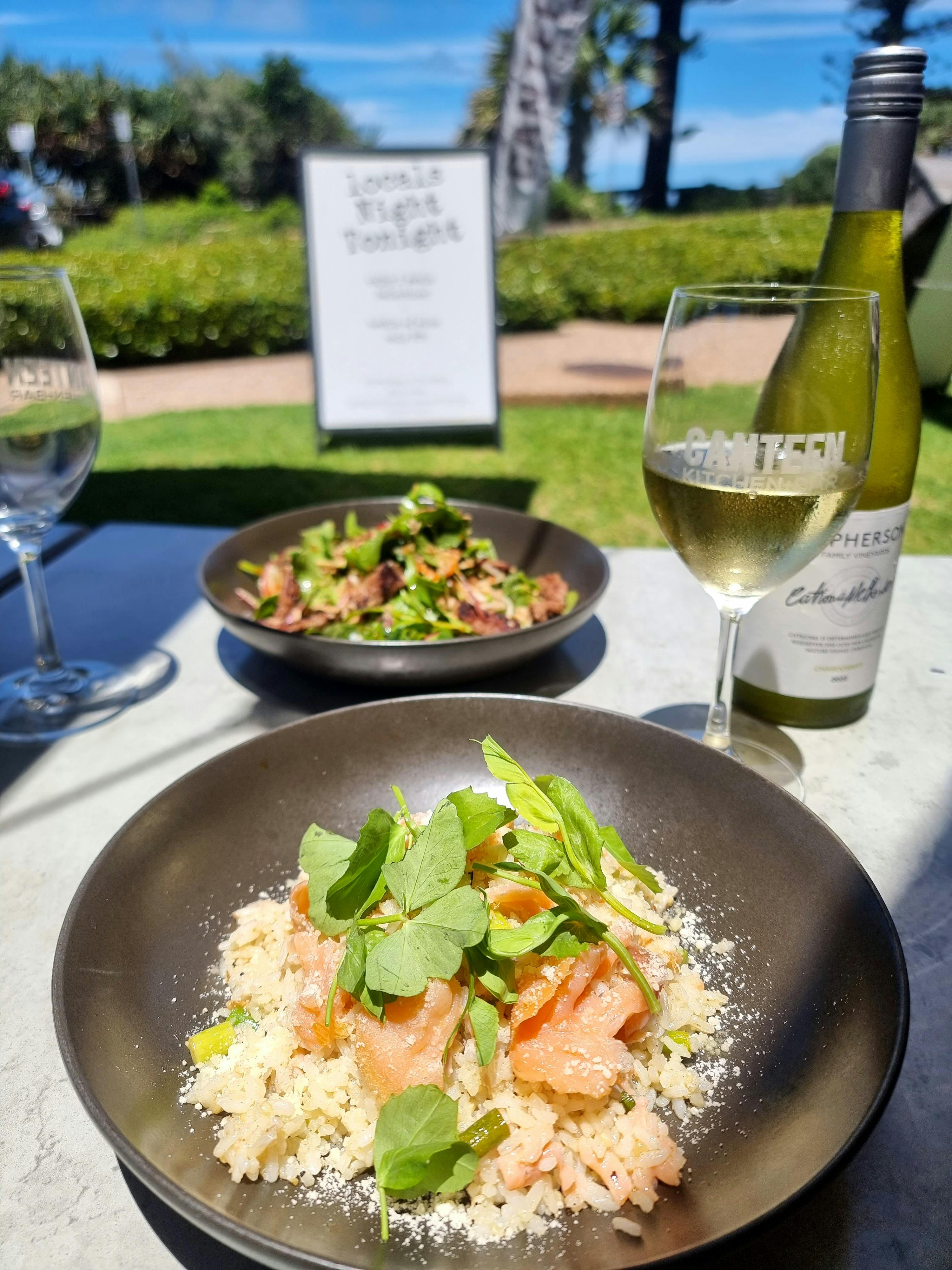 On the beach Outdoor dinning @canteen