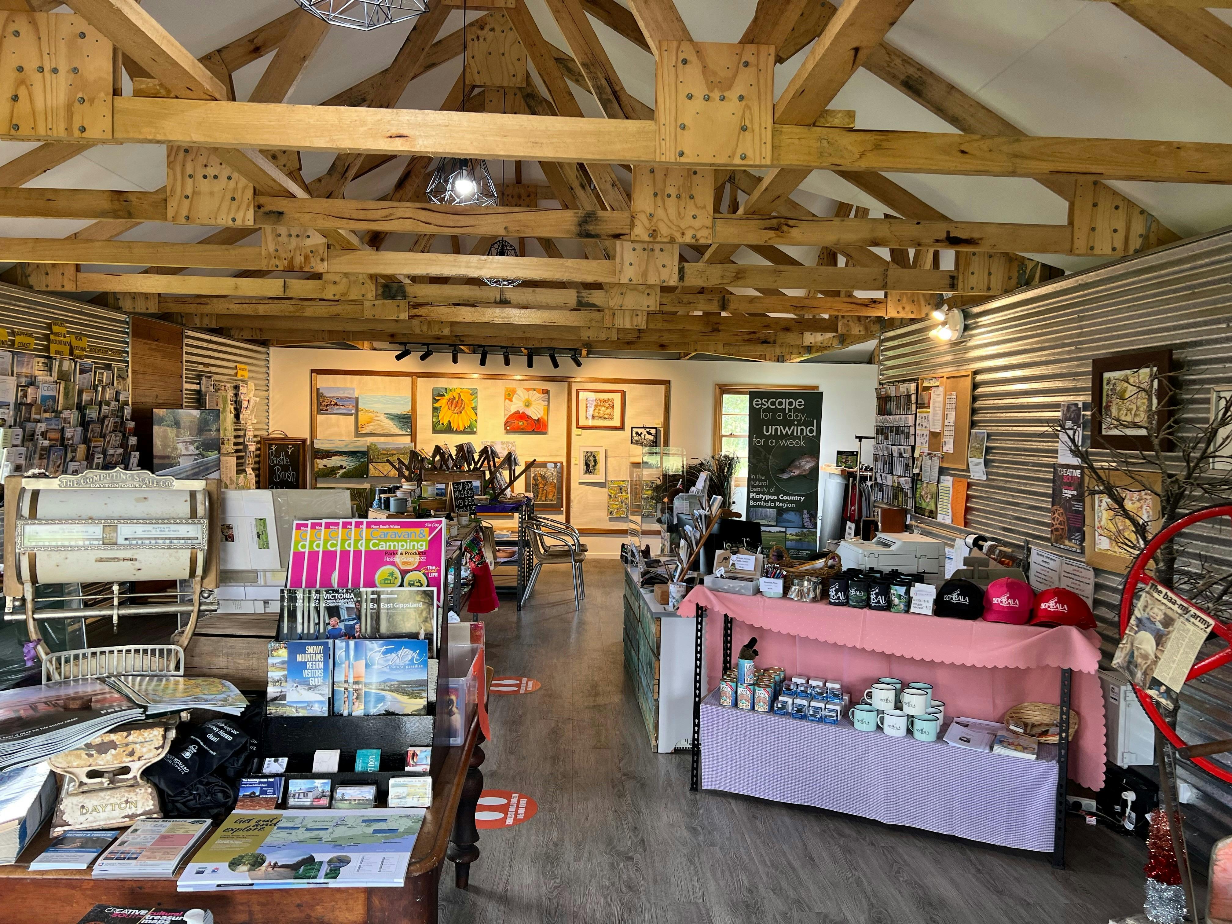 Pick up a lovely souvenir of your trip to Bombala at the Bombala Visitors Centre