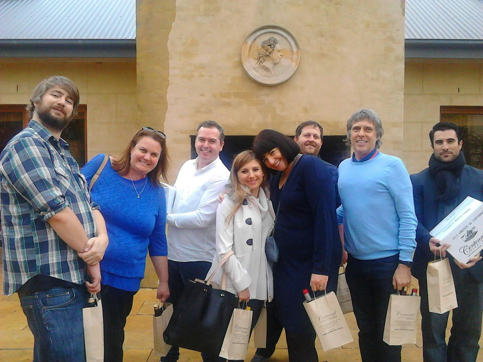 group at centennial vineyards