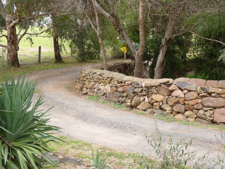 Display at Wallangreen Sculpture Garden