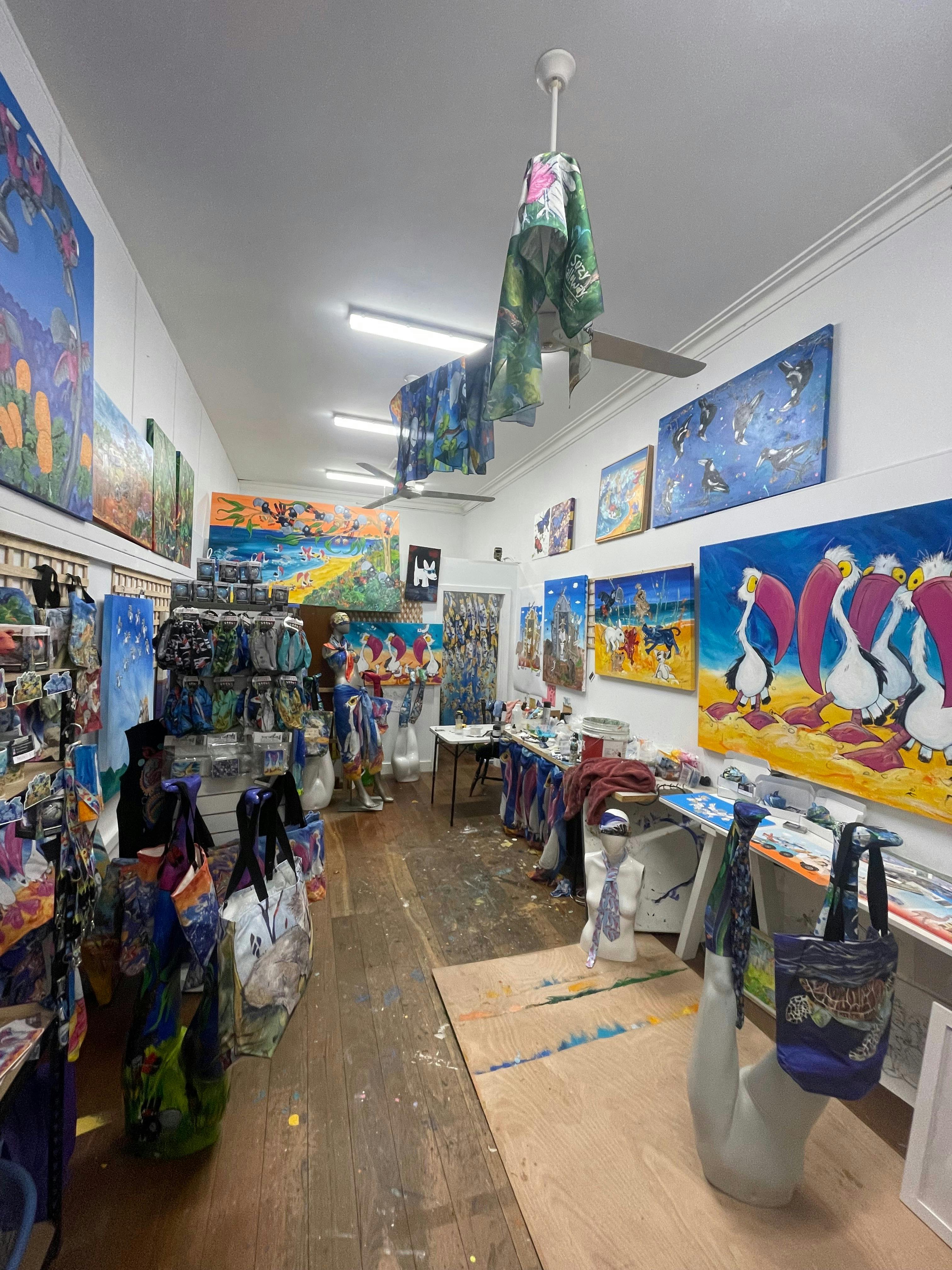 Suzy Galloway Australian Artist Gallery and Studio