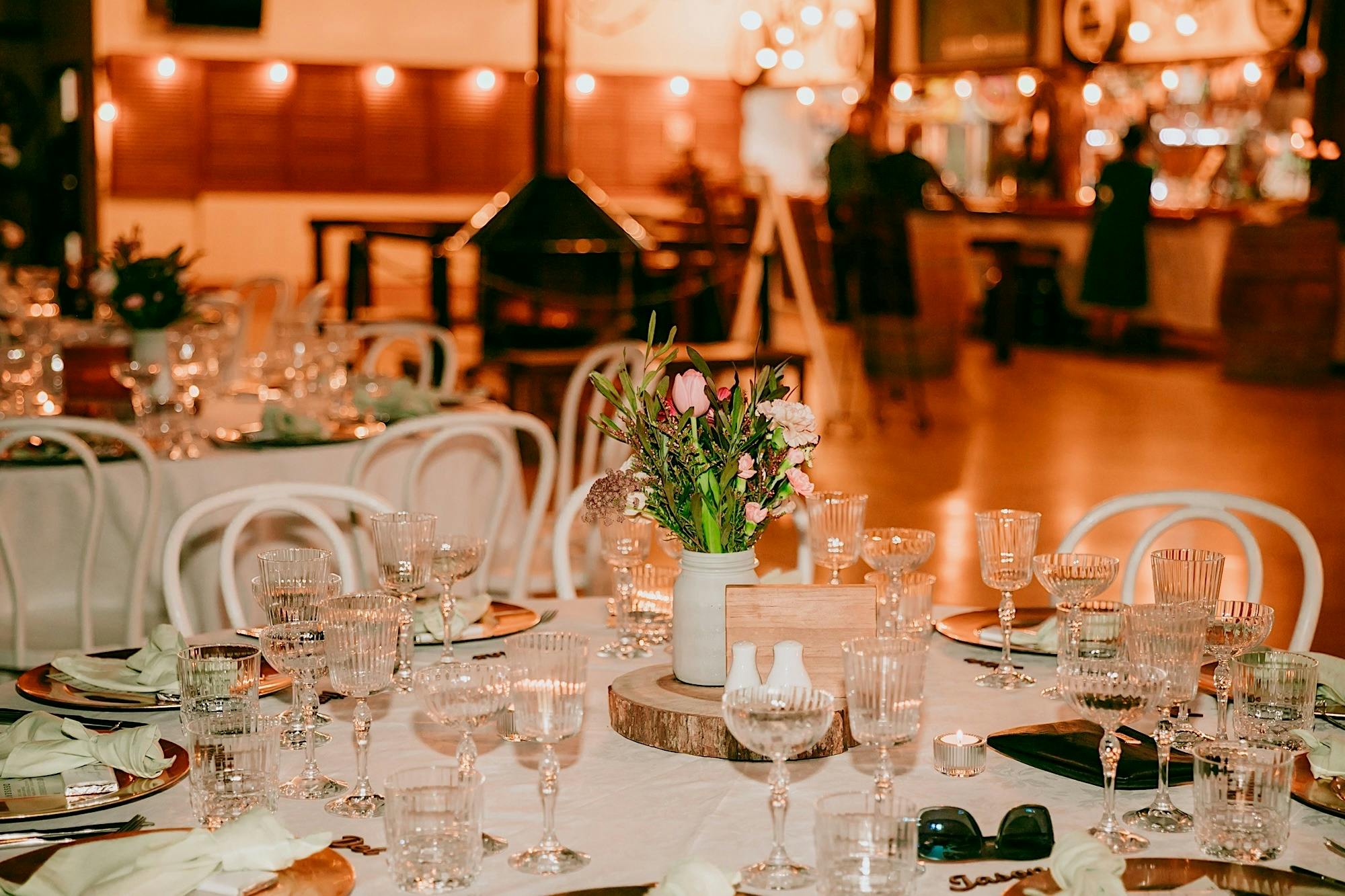 Wood burning fire place