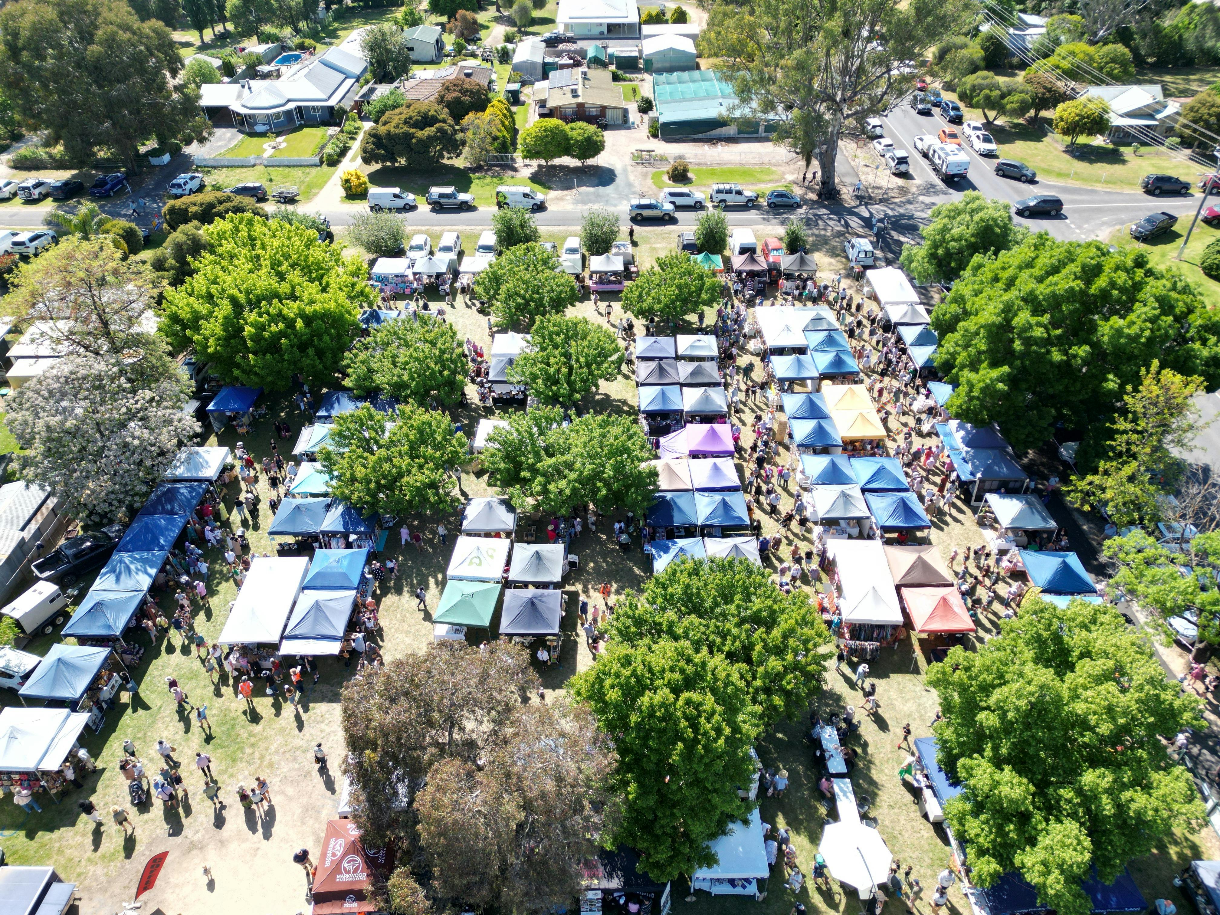 Oxley Market from above