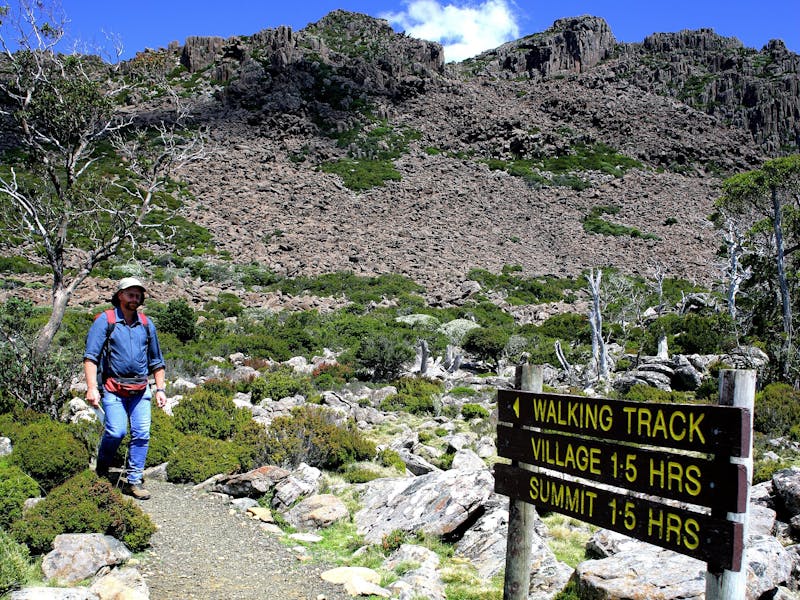 Carr Villa to Alpine Village track