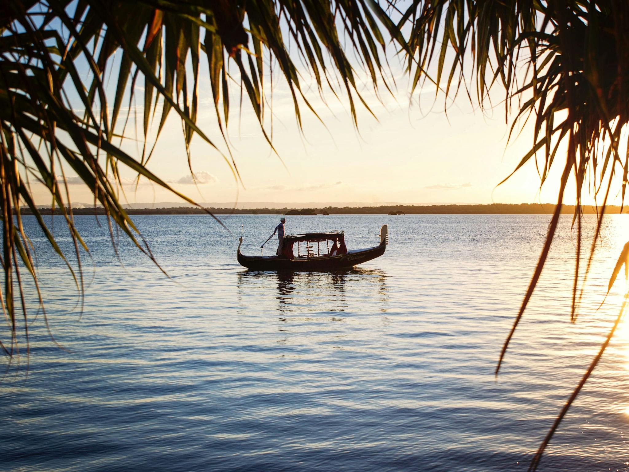 Island Gondola do romantic Sunset cruises on Bribie Island Island Gondola do romantic Sunset cruises on Bribie Island