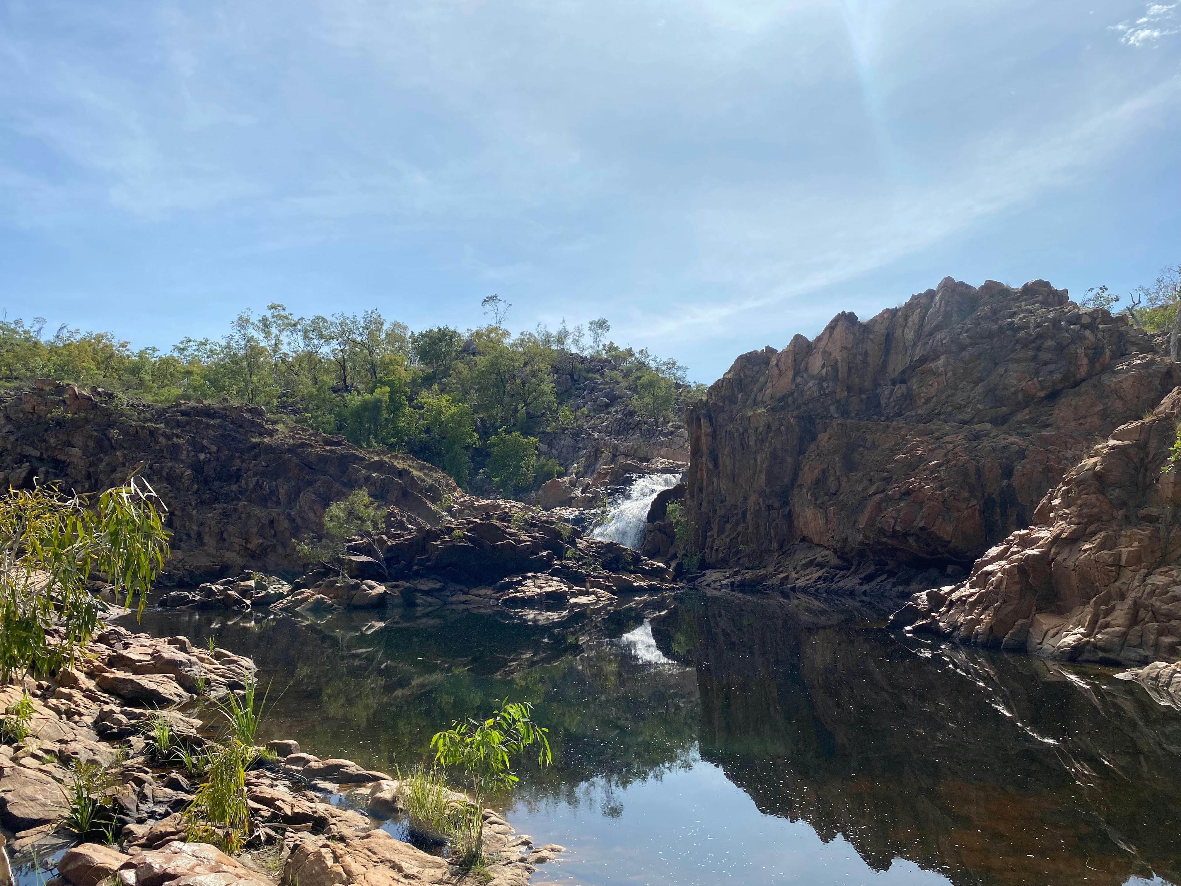 Edith Falls top pool