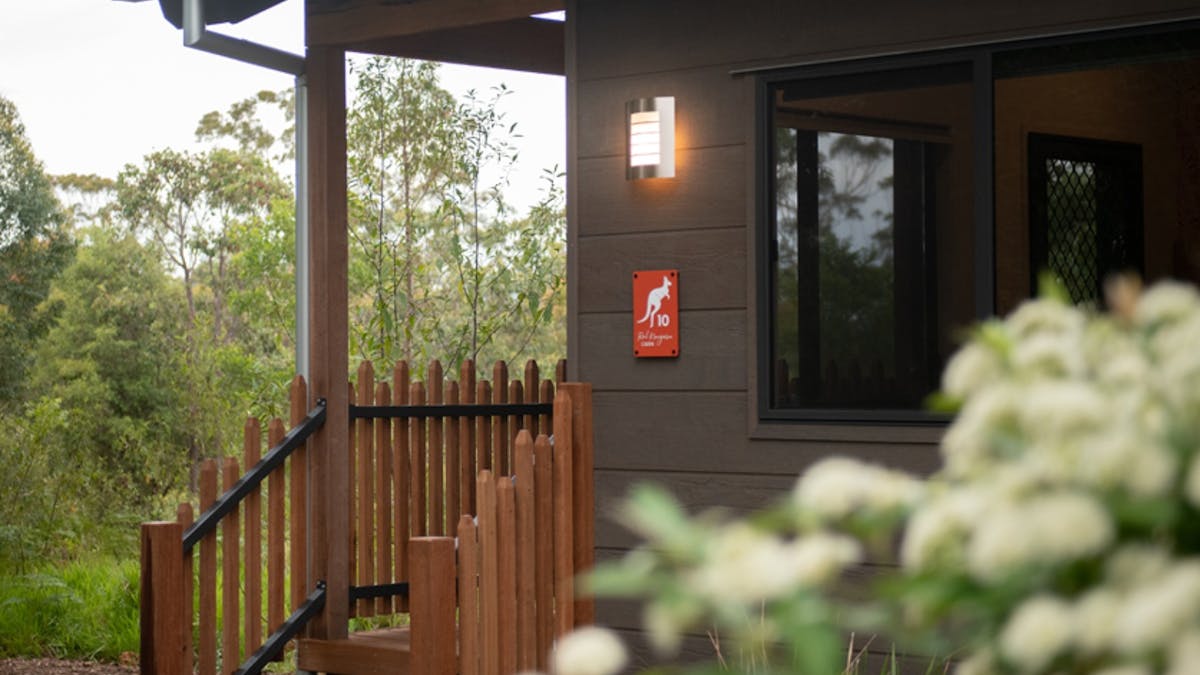 Single Bedroom Cabin - Front Entrance