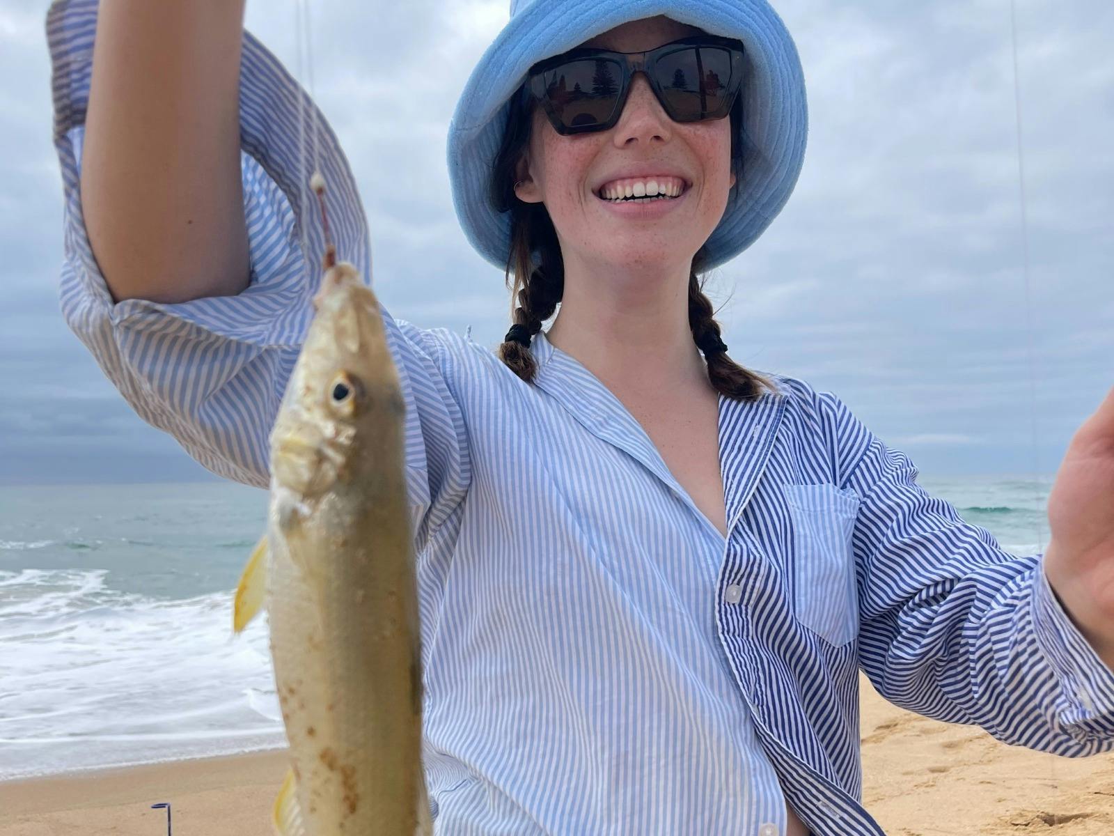Morning Beach Fishing