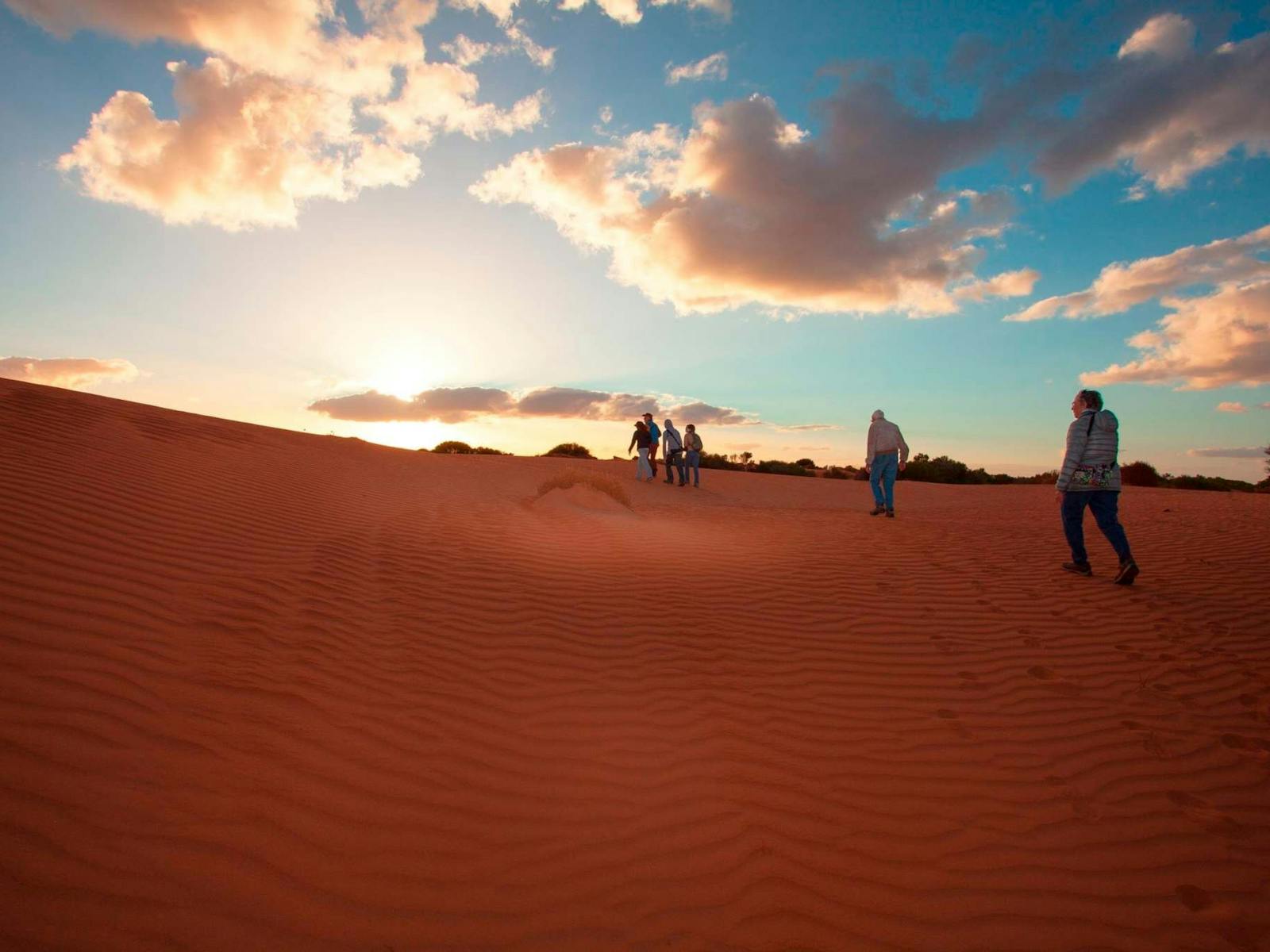 Dunes in the outback