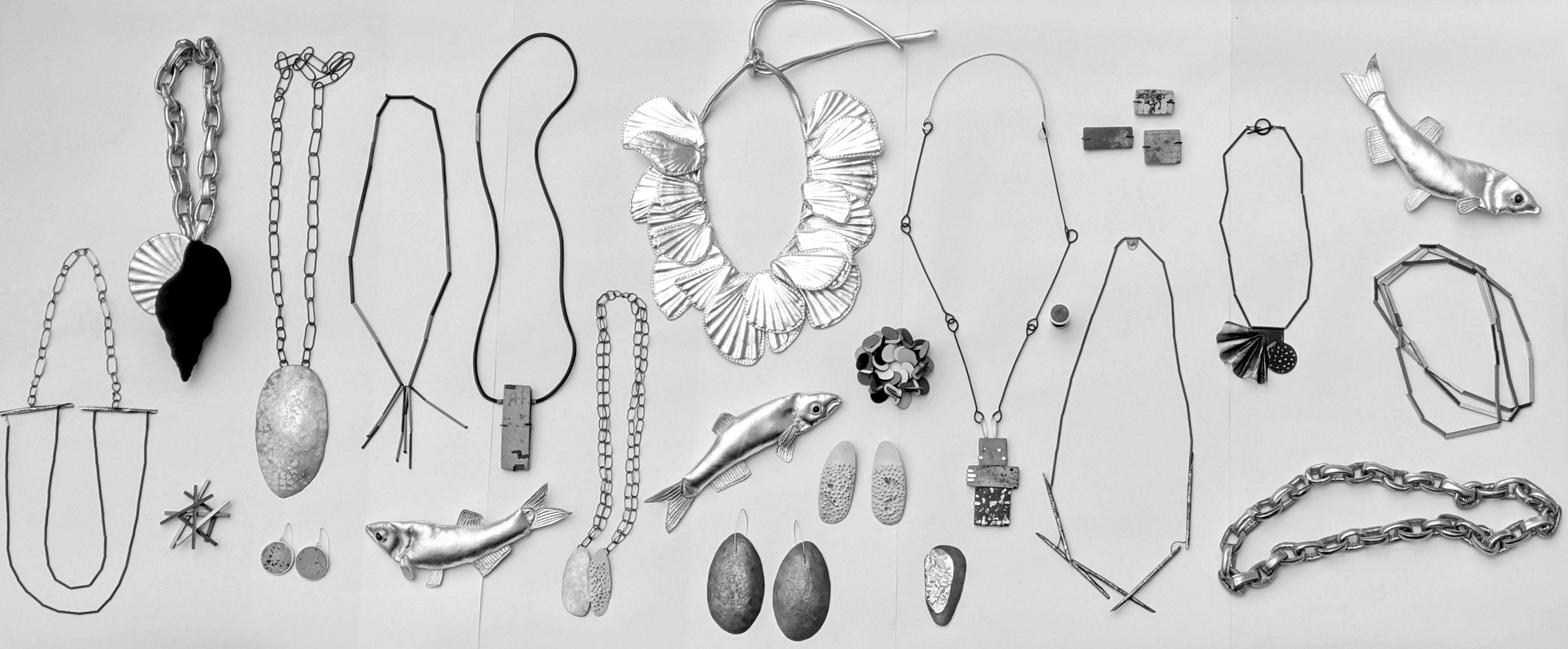 Hobart contemporary jewellers. State of Flux- Anna Weber, Jane Hodgetts, Gabbee Stolp,  Emma Bugg