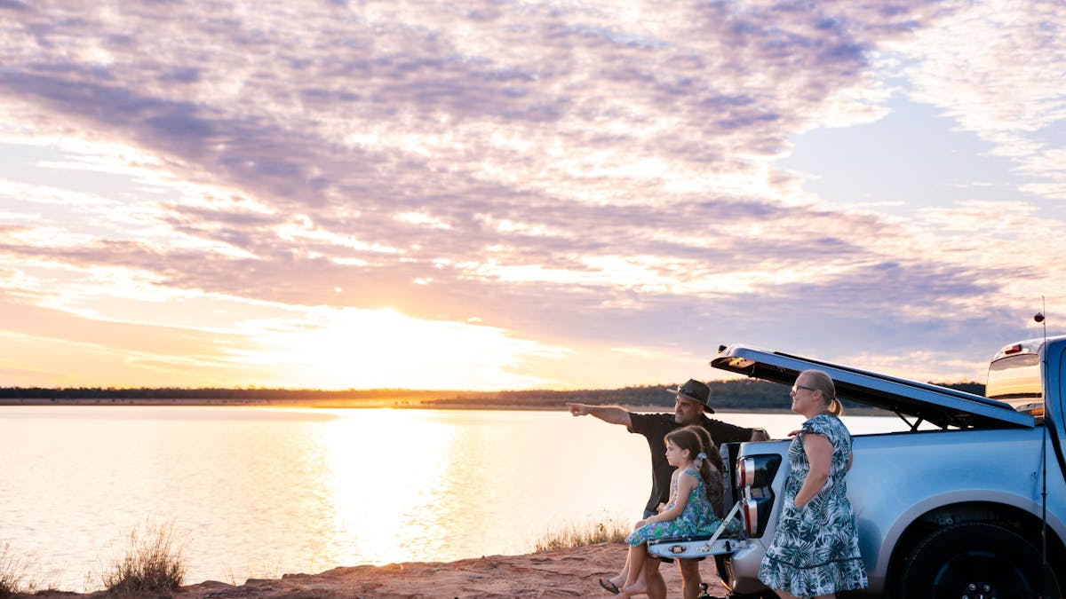 Sunset at Lake Maraboon