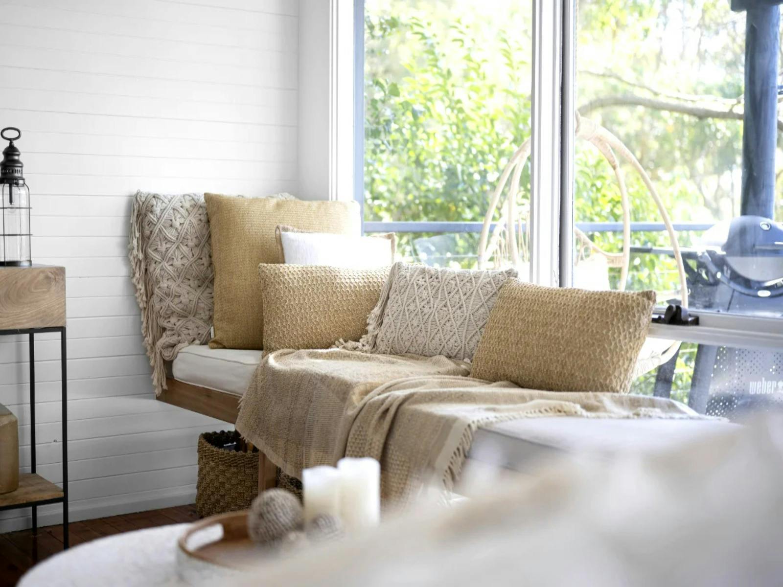 Relaxing living area