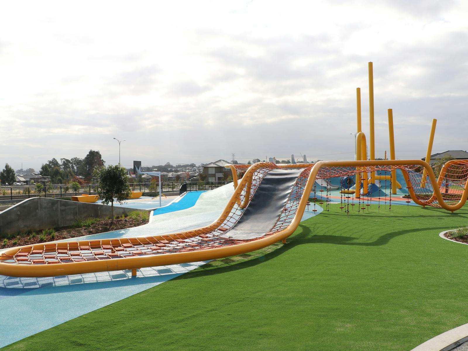 Play equipment at Howard Park