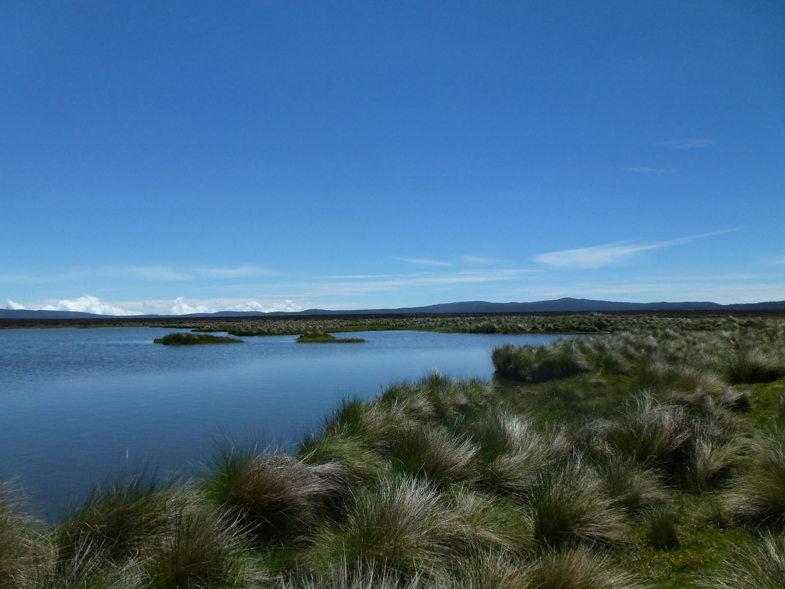Double Lagoon, one of the 19 Lagoons in the World Heritage Area on a beautiful clear spring day.