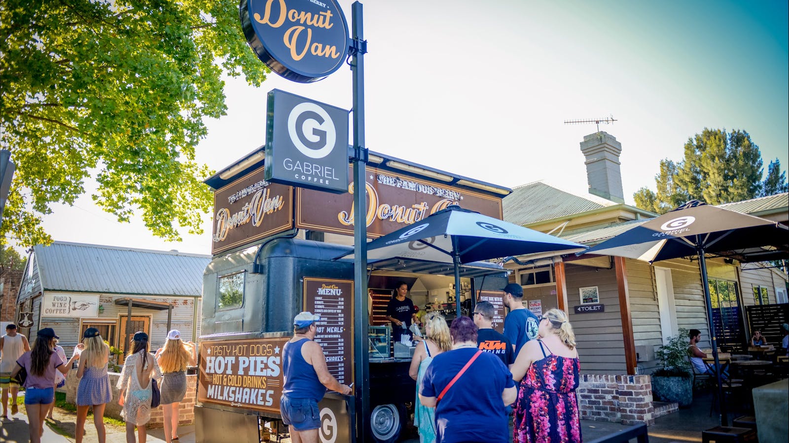 Berry Donut Van