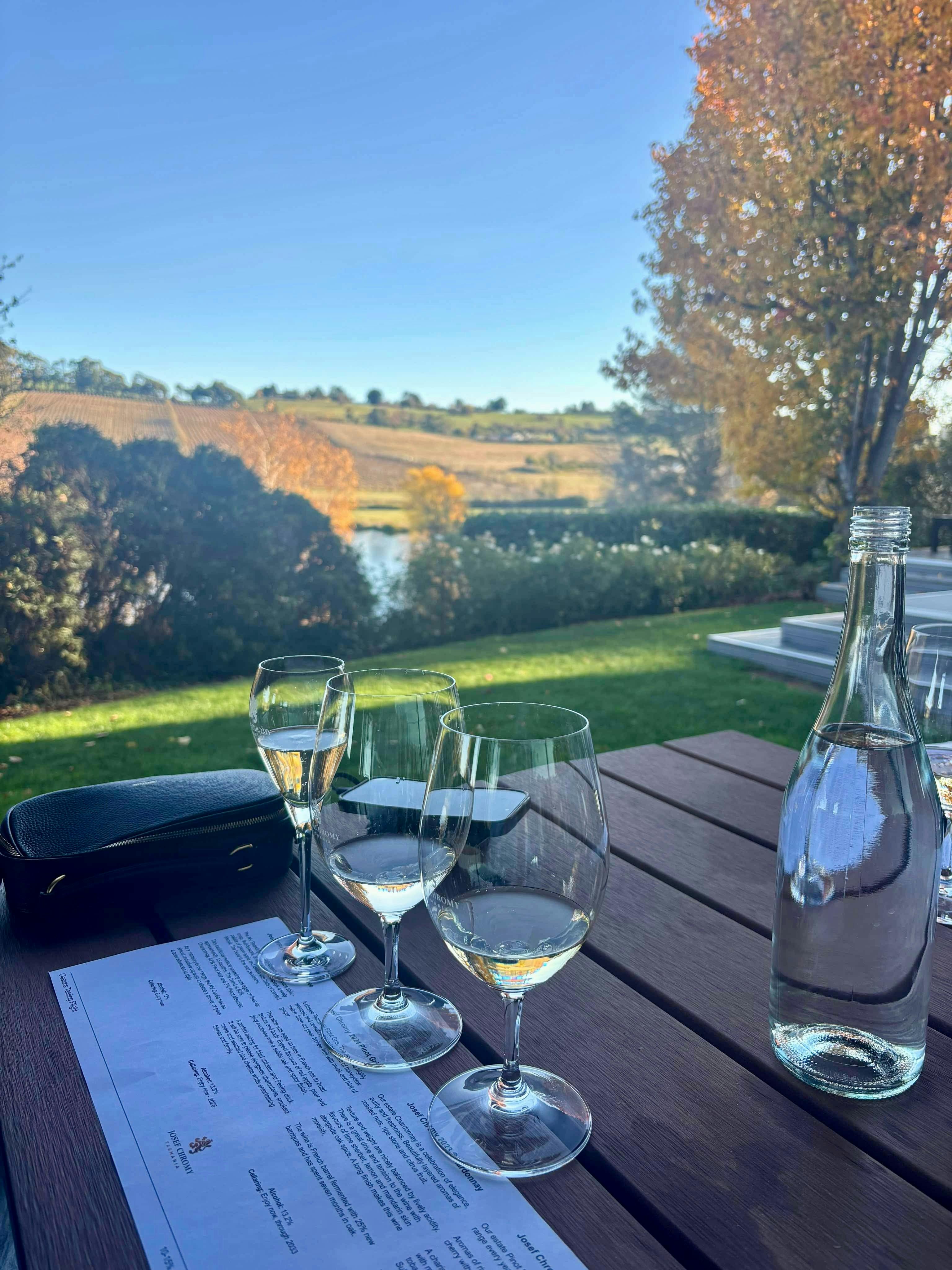 Josef Chromy Estate - Wine Tasting