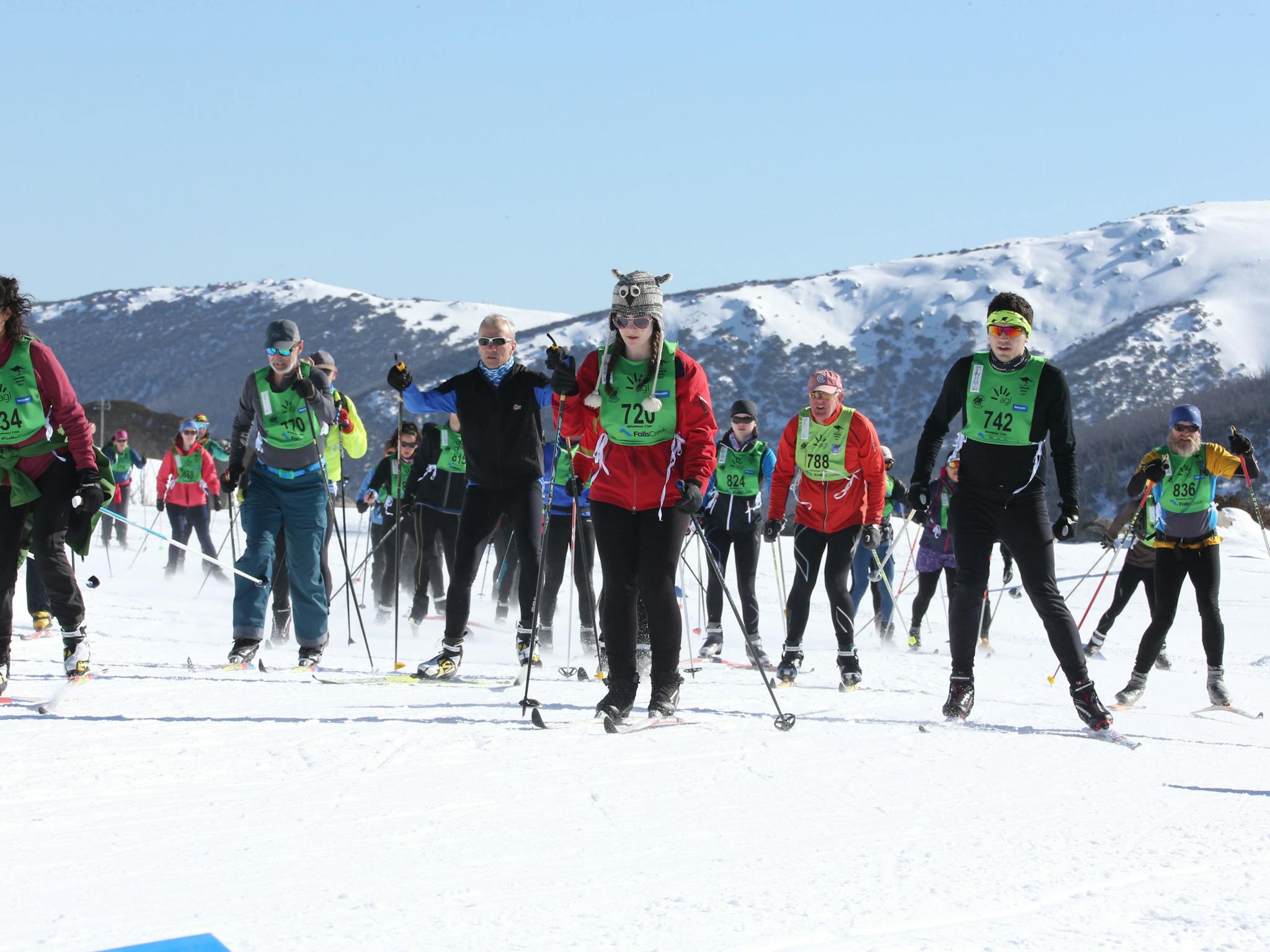 Birkebeiner XC skiers