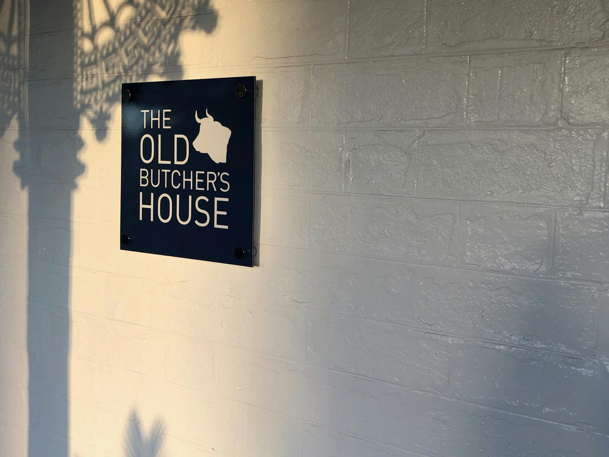 Sign at The Old Butcher’s House