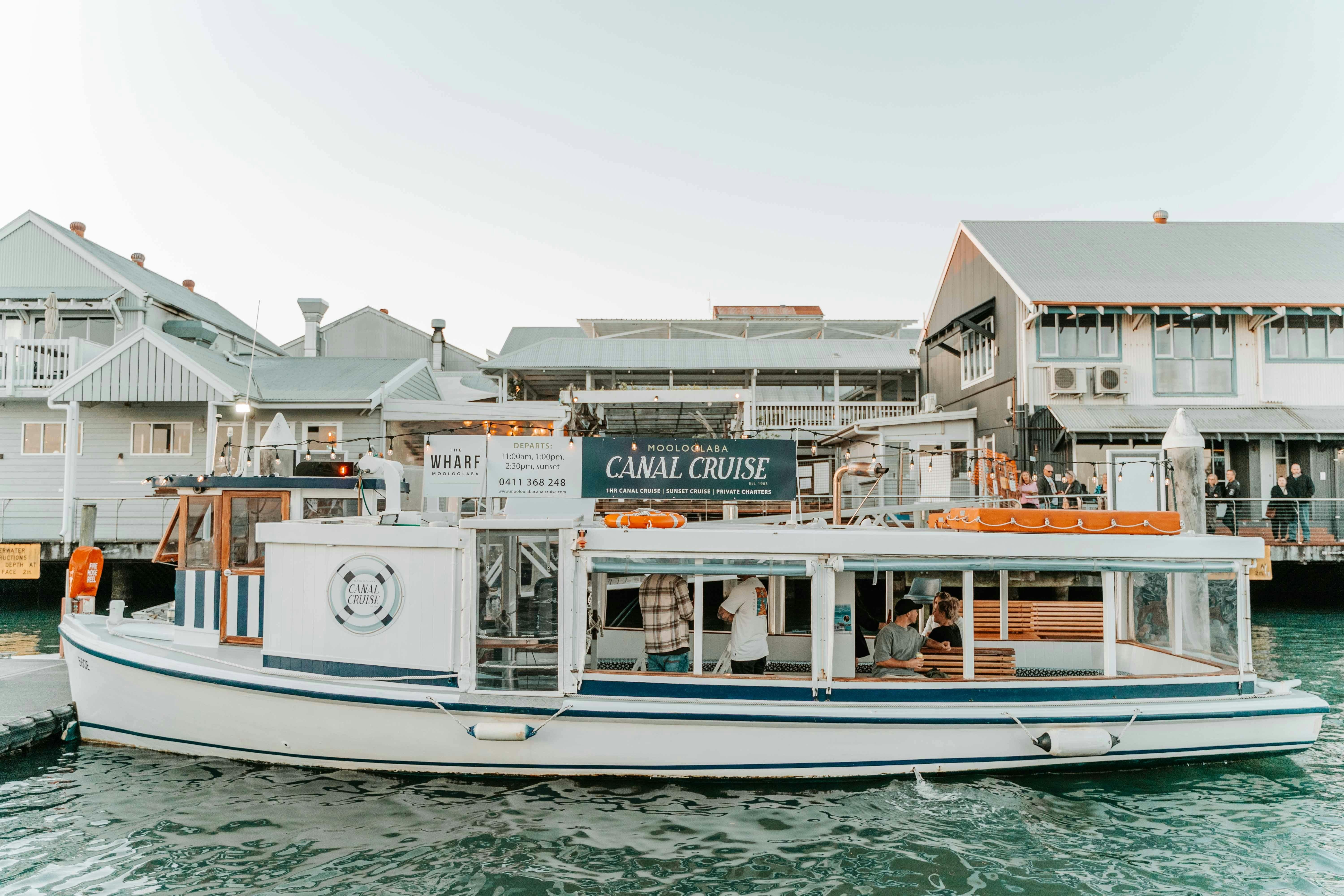 Mooloolaba Canal Cruise at The Wharf Mooloolaba