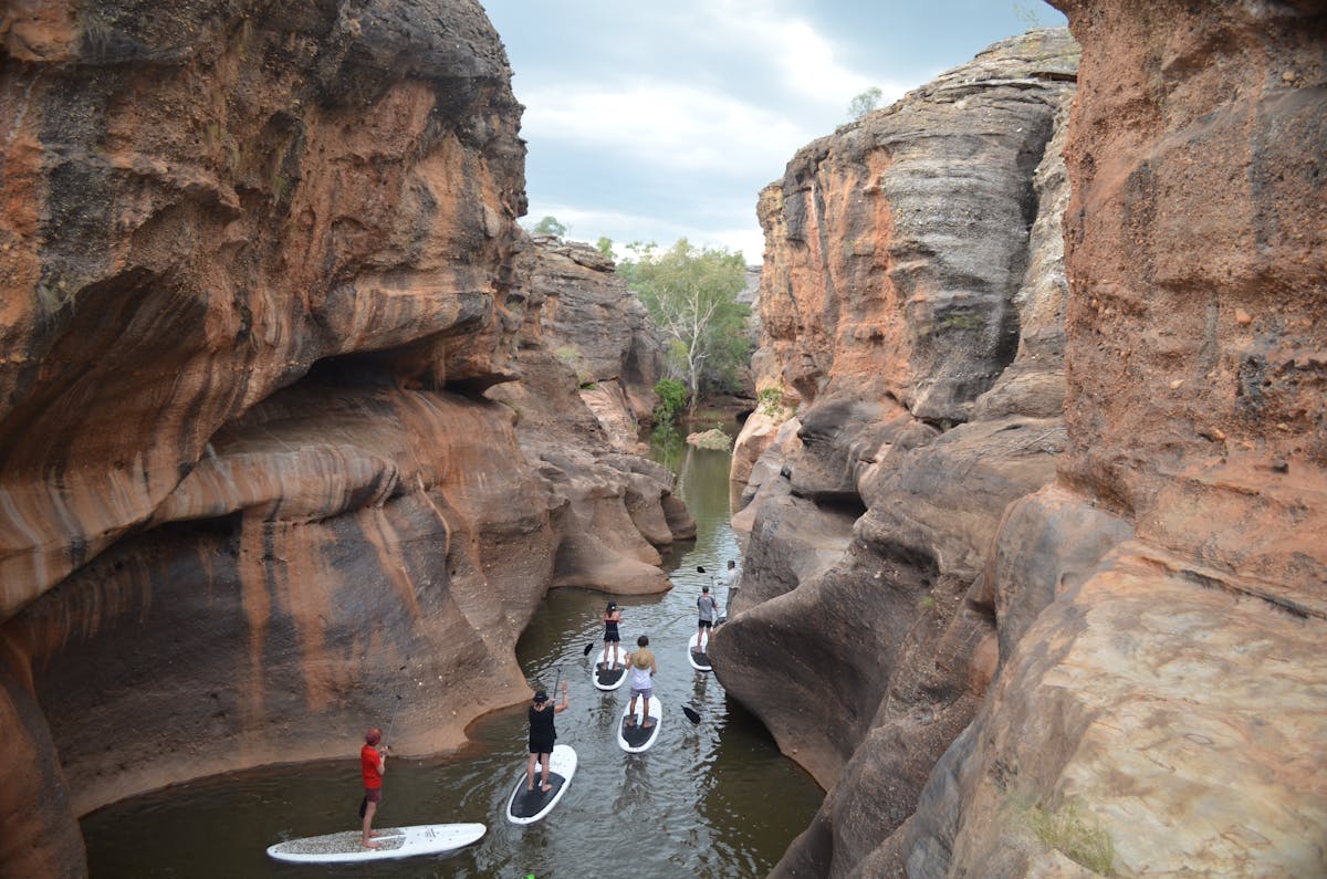 SUP at Cobbold Gorge
