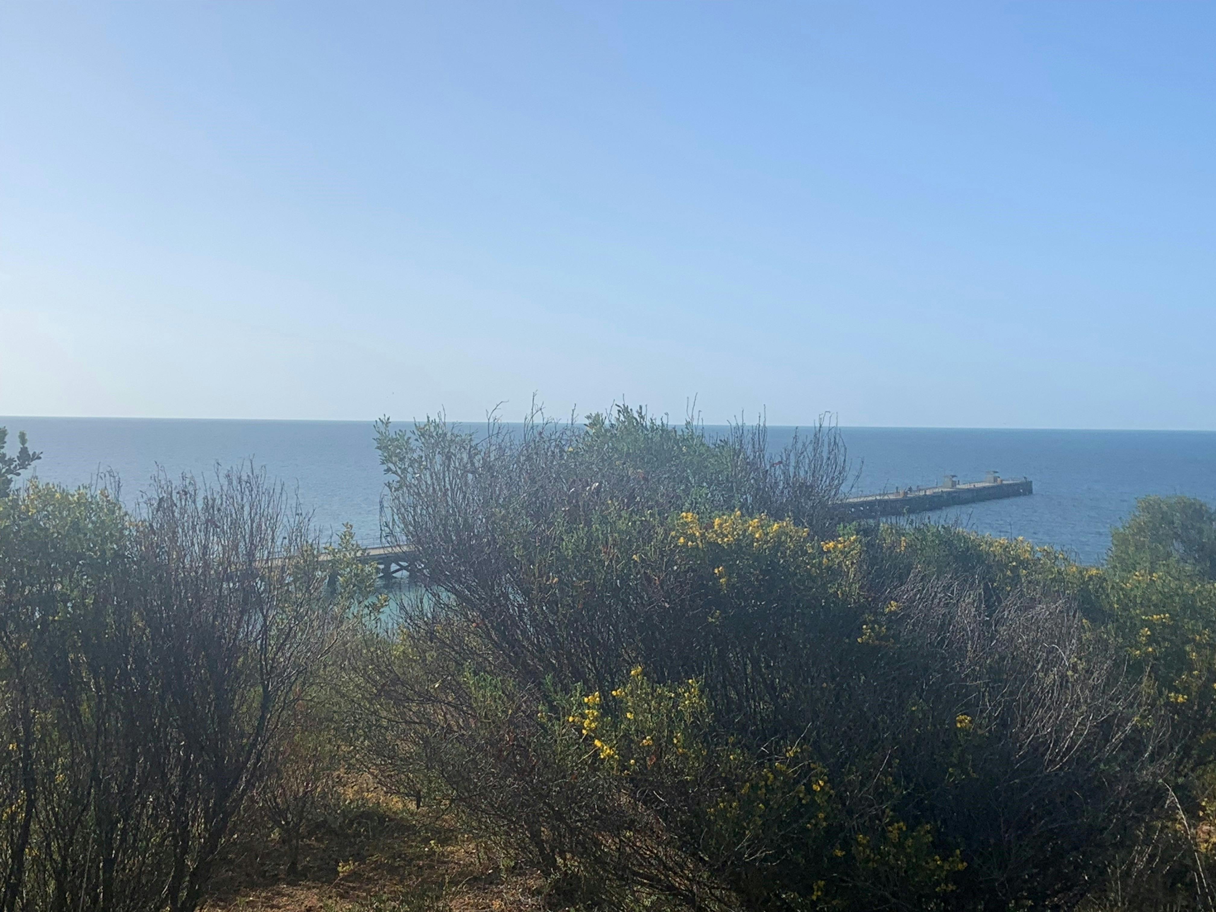 Ardrossan Jetty from the Apex park