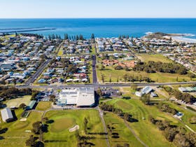 Yamba Golf and Country Club from above