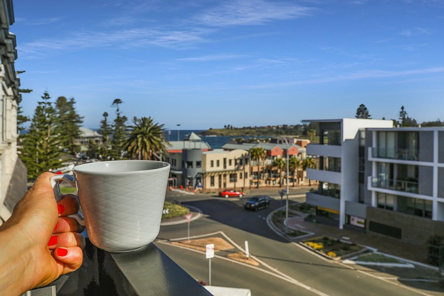 View from Ocean Room, Juliette Balcony