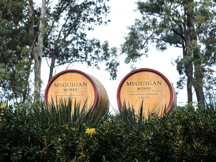 McGuigan Wines Barrels