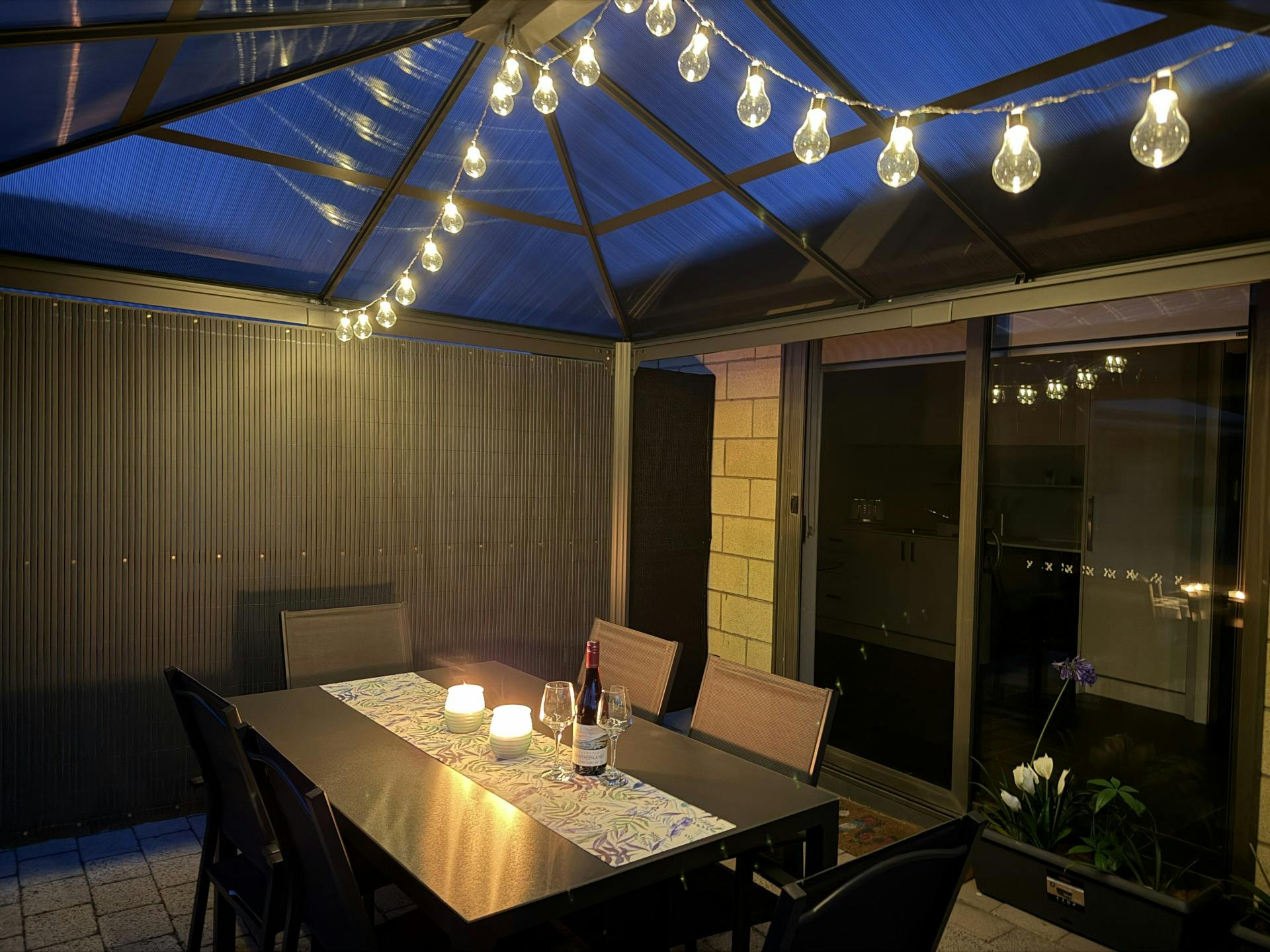 Outdoor setting
