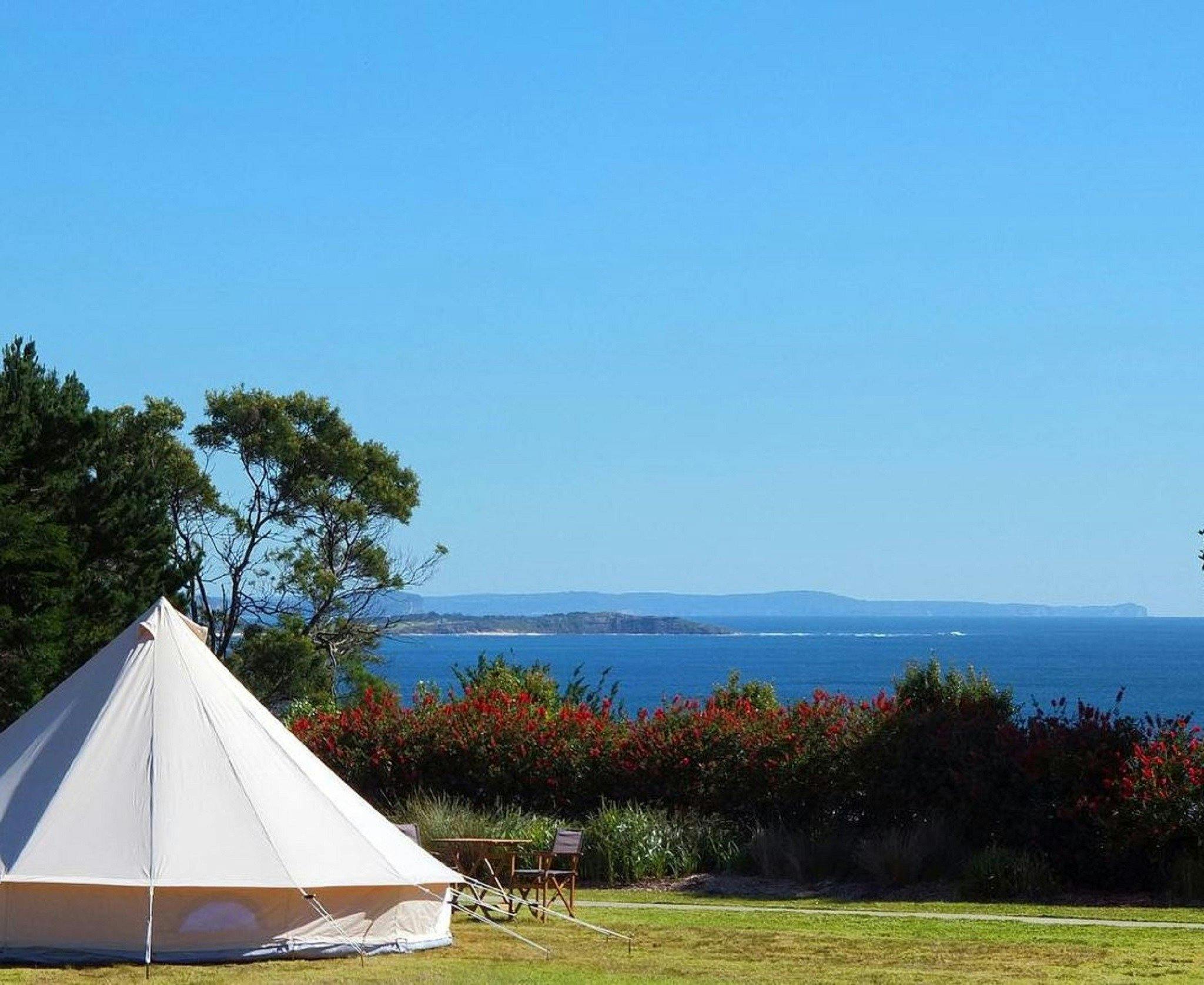 Set-up with an oceanview