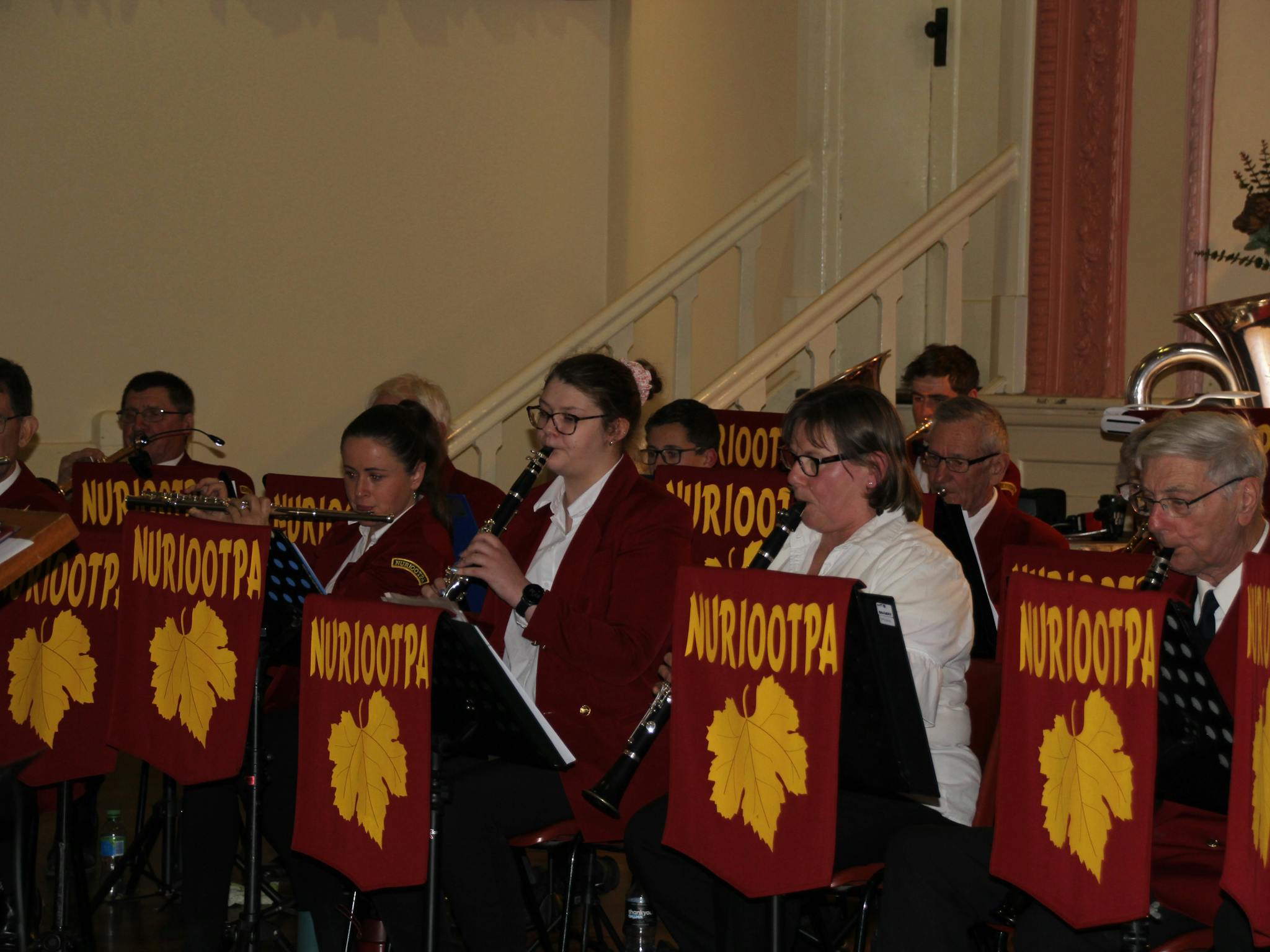 Flute and clarient players
