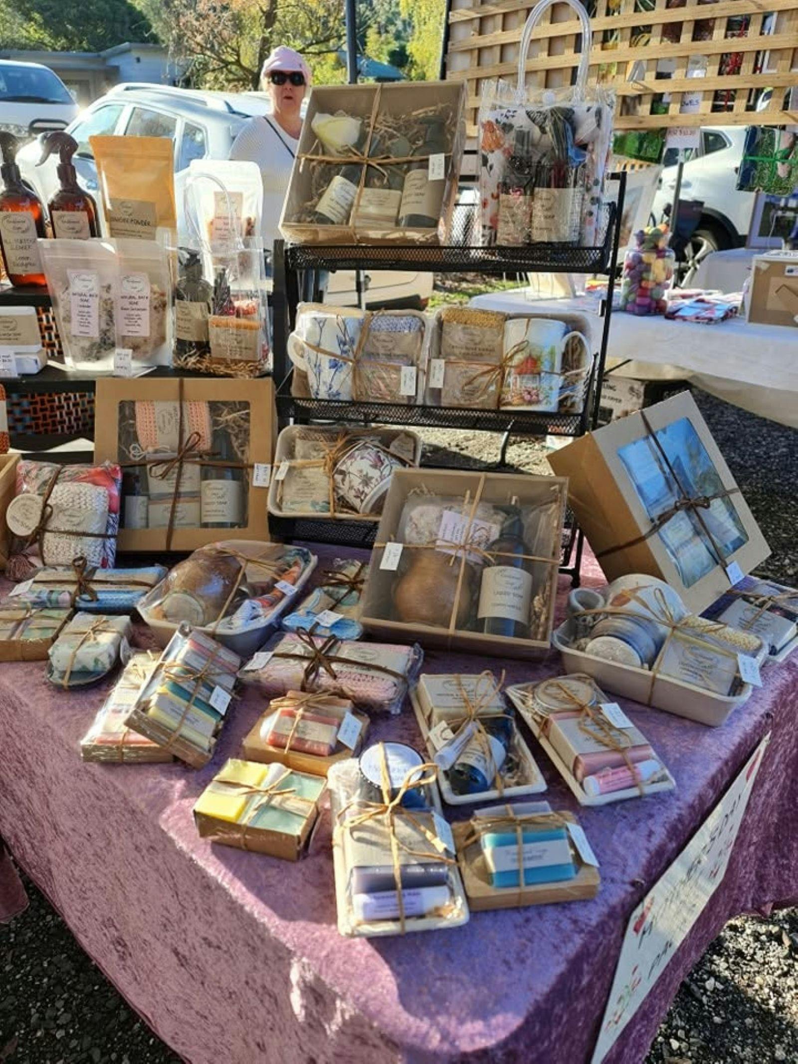 Coal Creek market stall