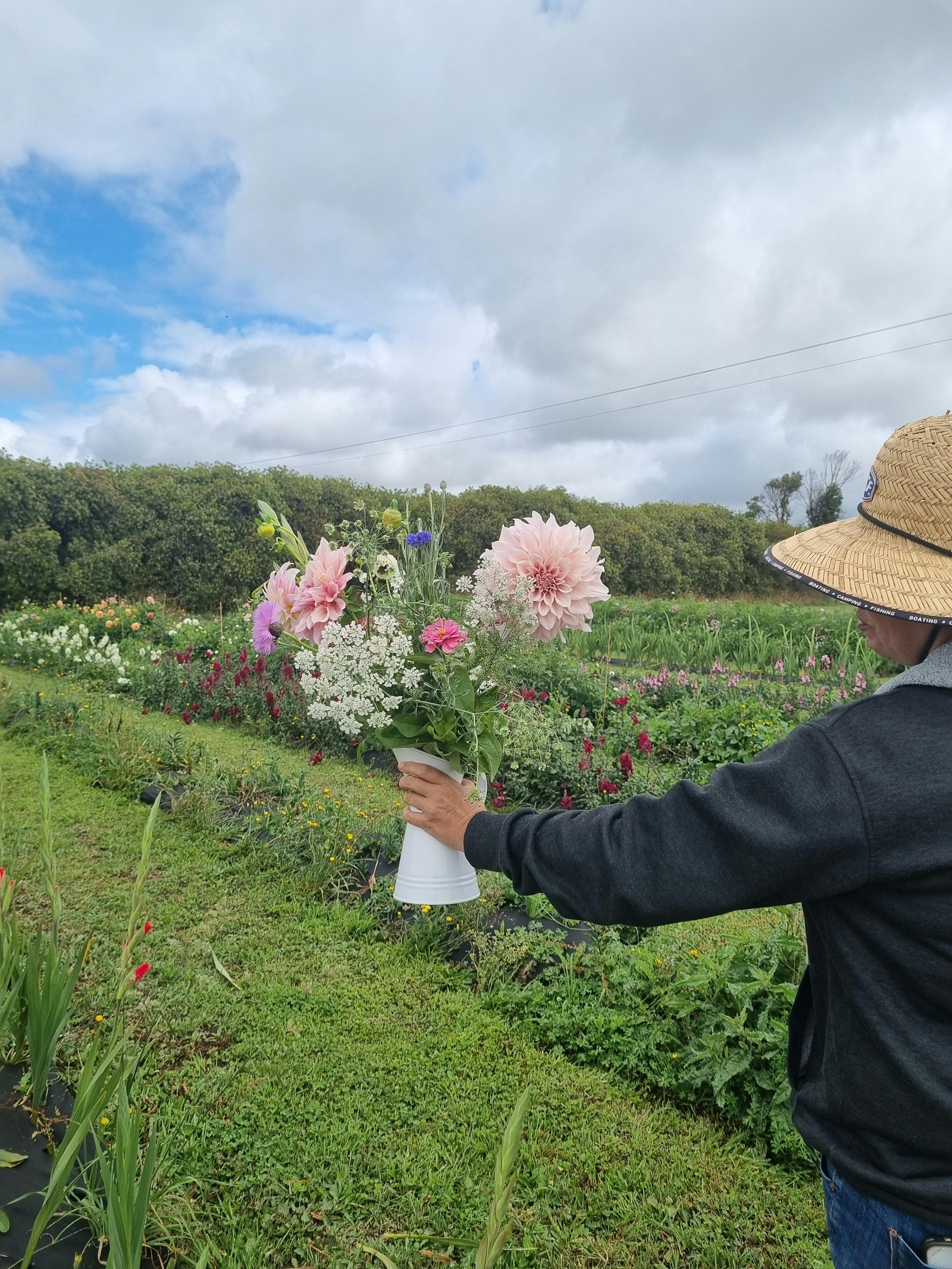 Pick your own flowers at Meadowbrooke