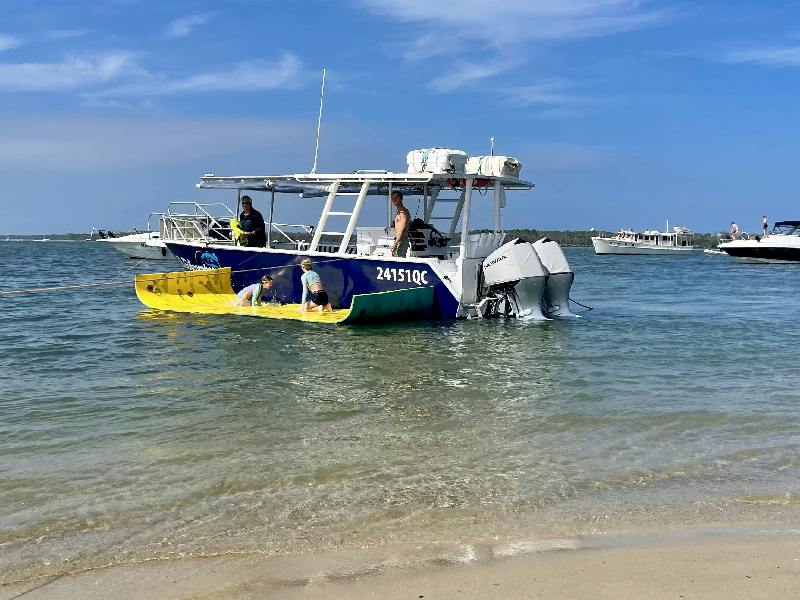 Surfers Paradise to Wavebreak Island 'Pelicans and Picnic' Shared Cruise