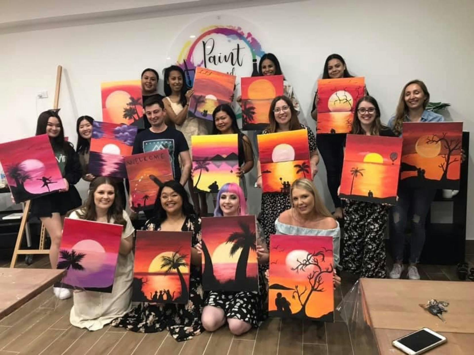 Paint and Sip Experience Liverpool Sydney, Australia Official