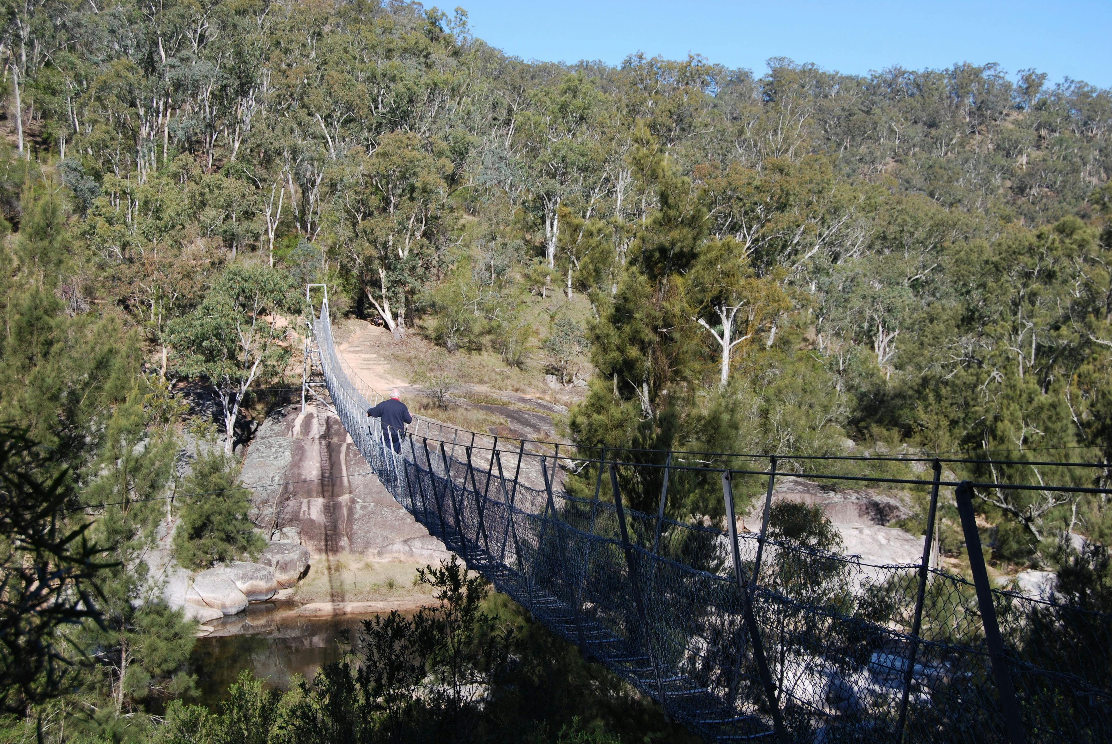 Bowtell's Swing Bridge- Blue Mountains- NSW