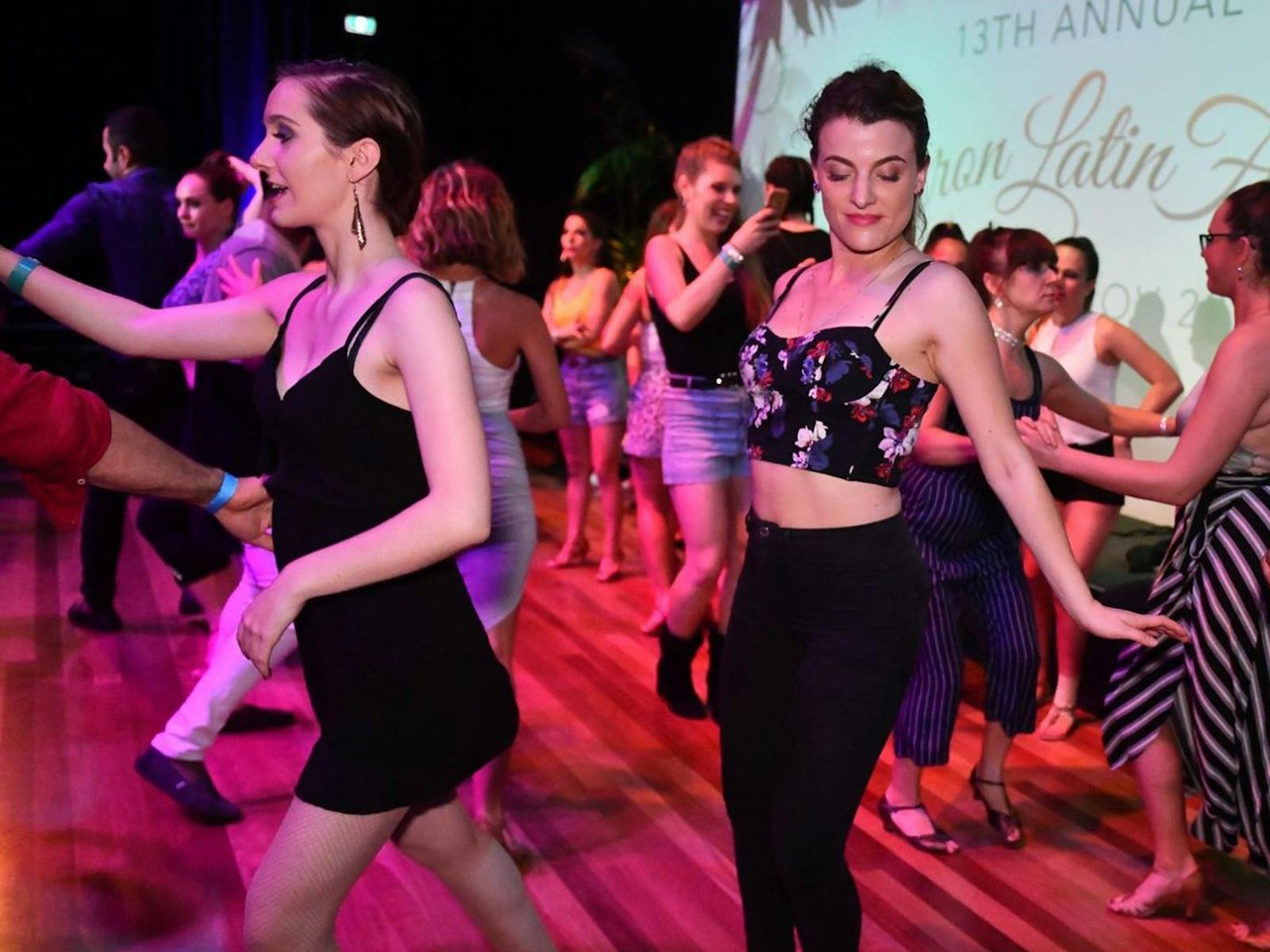 Latin dance party