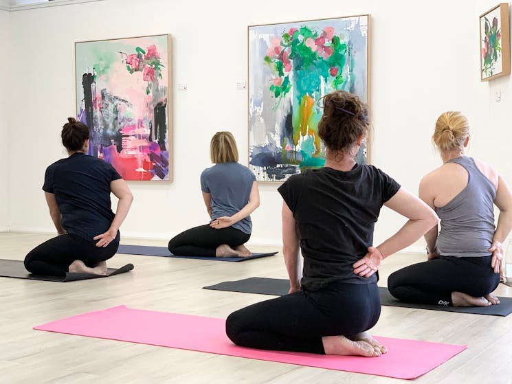 The Peisley St Gallery - Yoga in the Gallery
