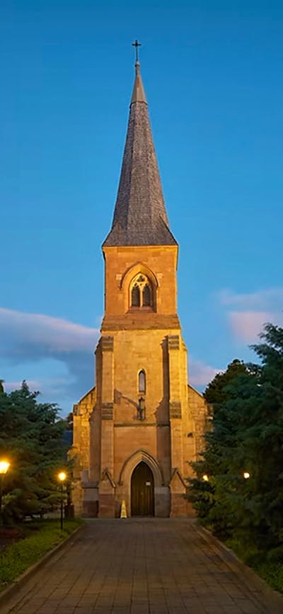 Photo of St John's at dusk