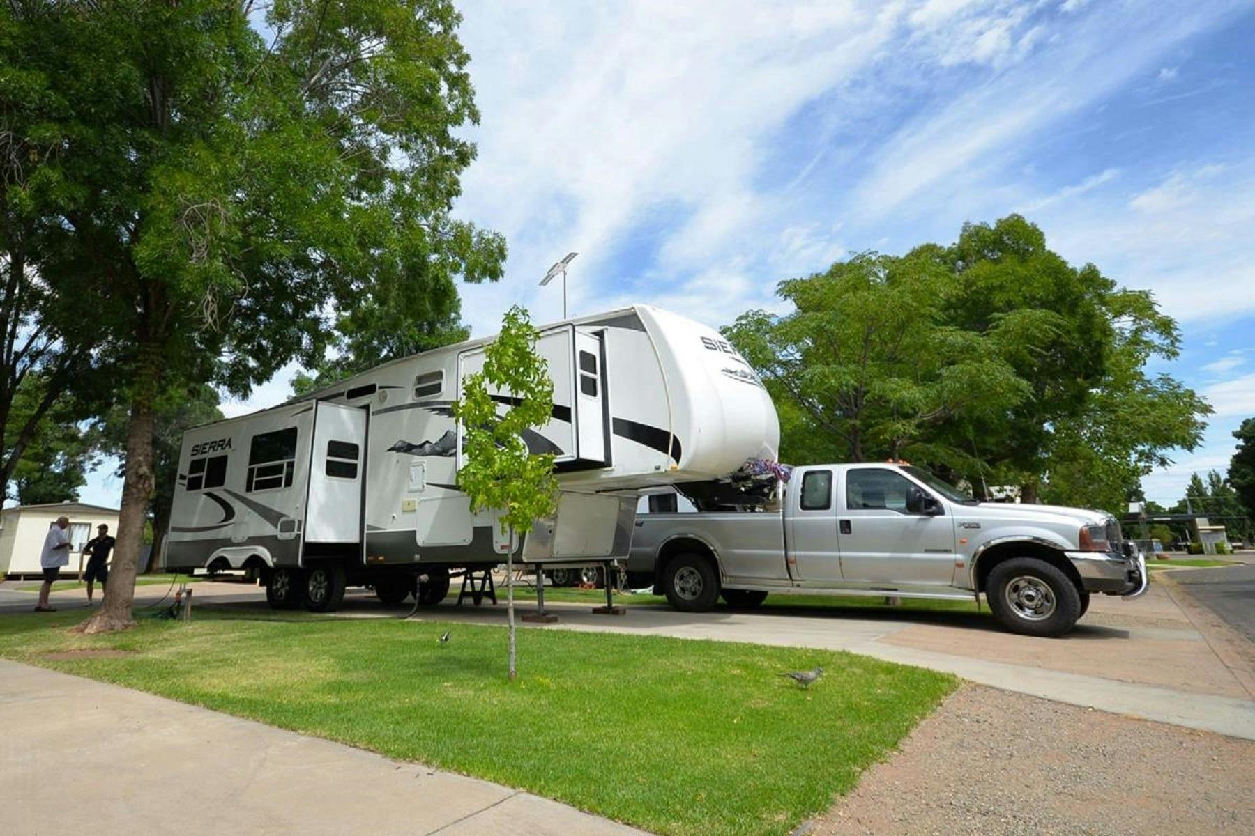 Powered Site - Drive Through