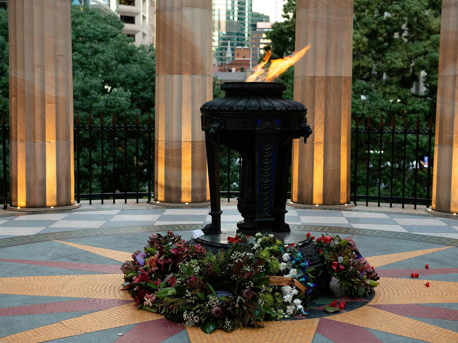 Eternal Flame at Anzac Square