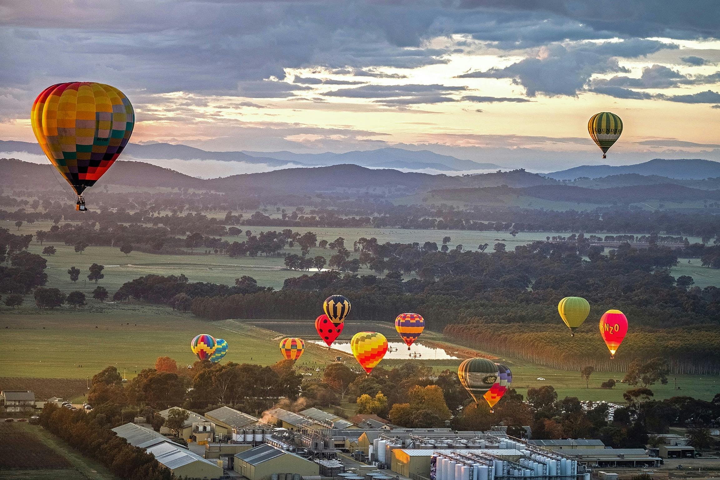 Our annual Balloon Festival takes flight above Milawa
