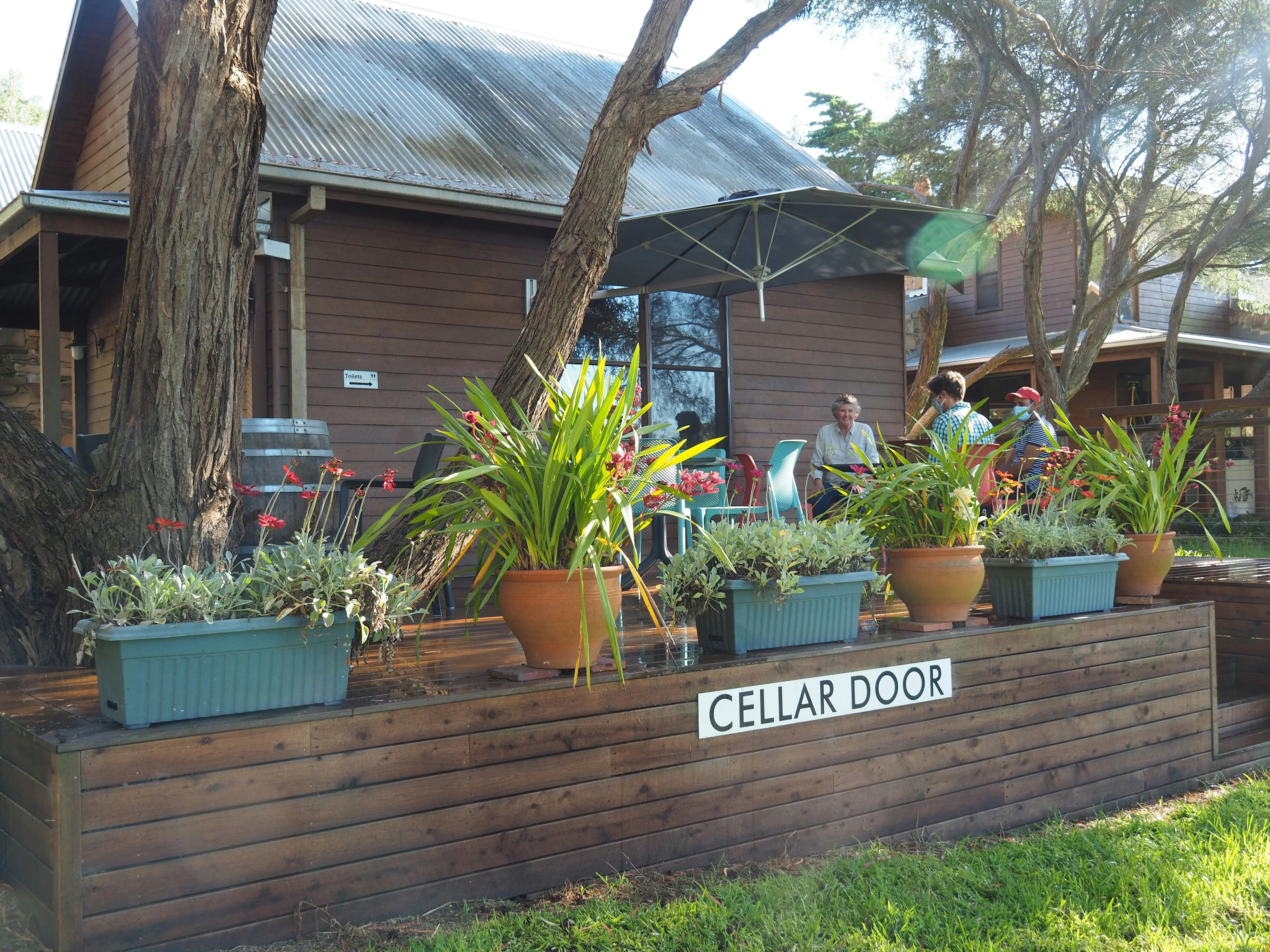 Cellar door.