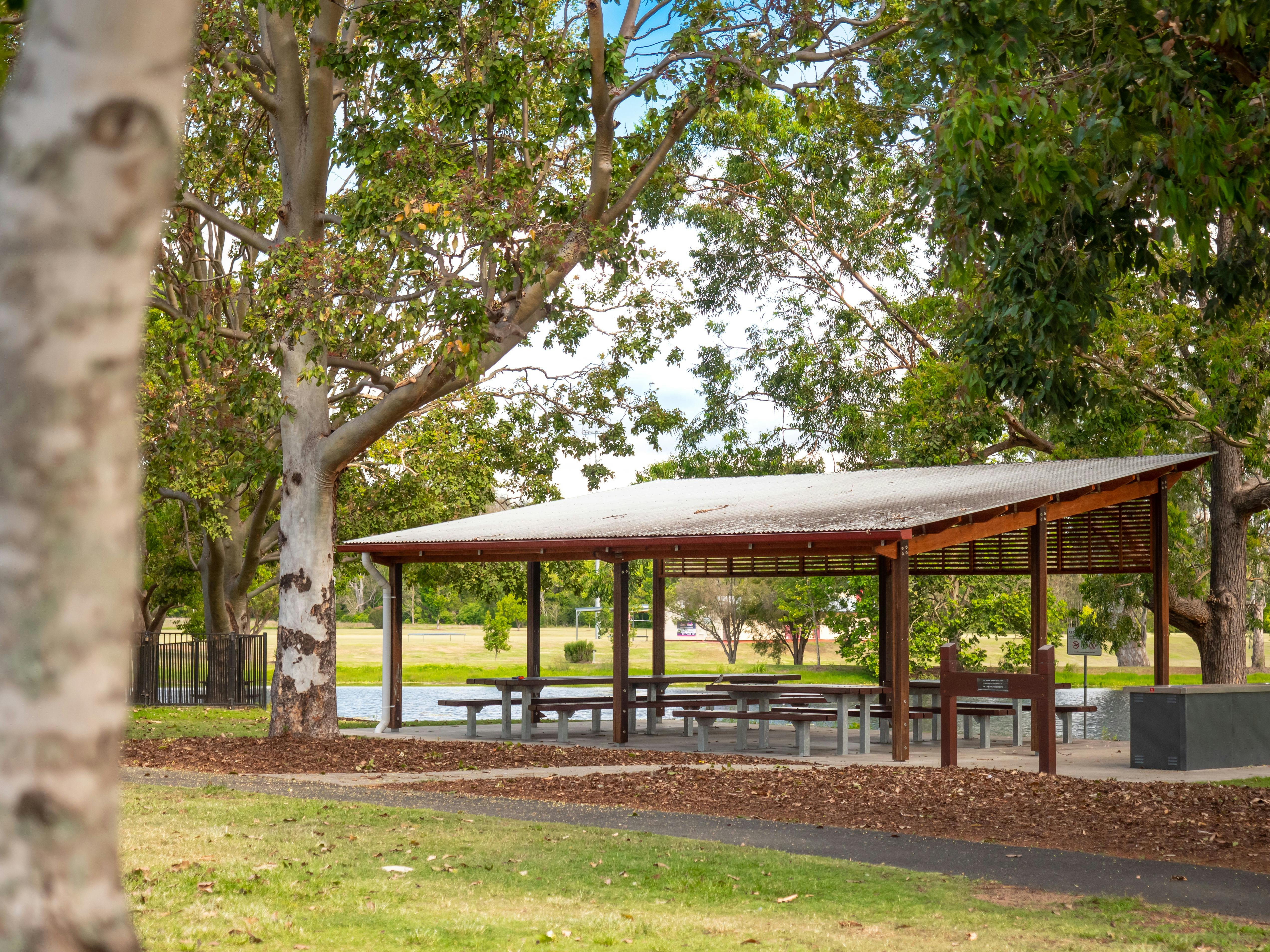 Picnic facilities at Yowie Park in Kilcoy