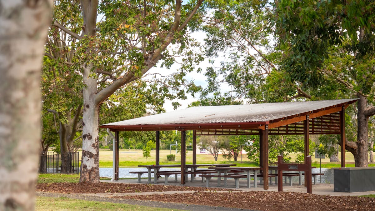 Picnic facilities at Yowie Park in Kilcoy
