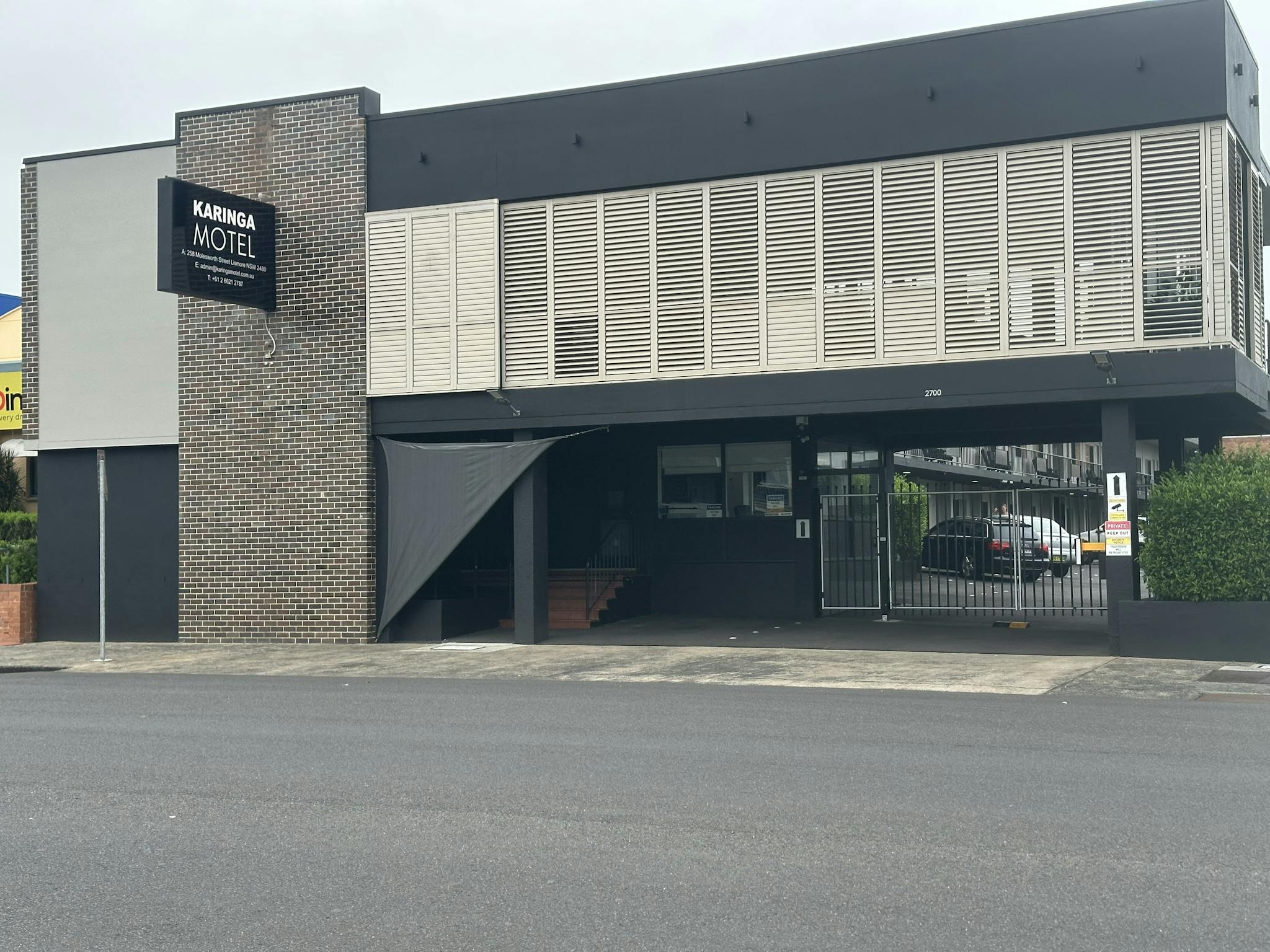 Front entrance