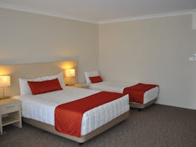 Spacious and comfortable double or twin room
