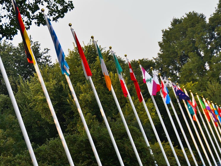 Avenue of Flags