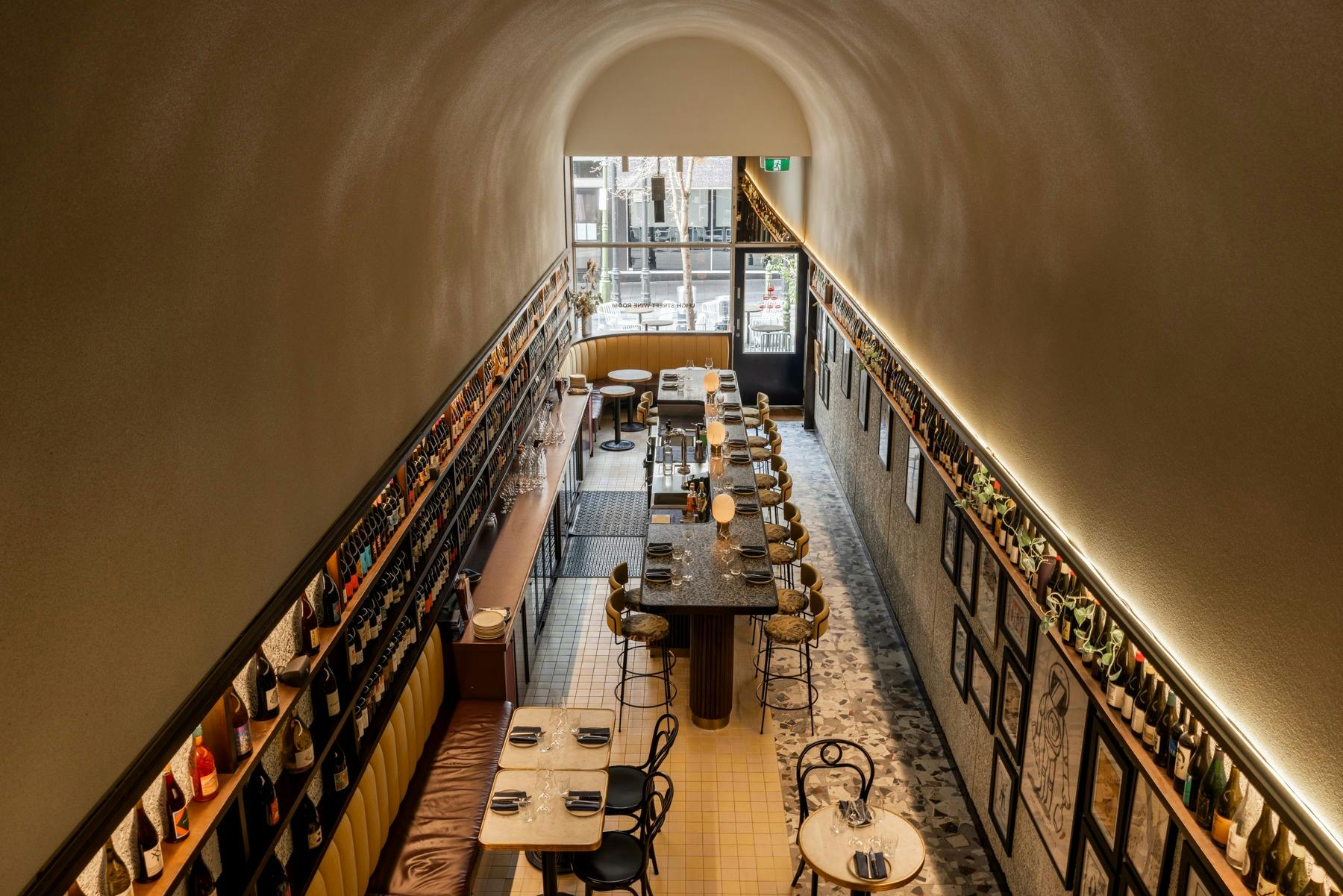 Experience Adelaide Leigh Street Wine Room