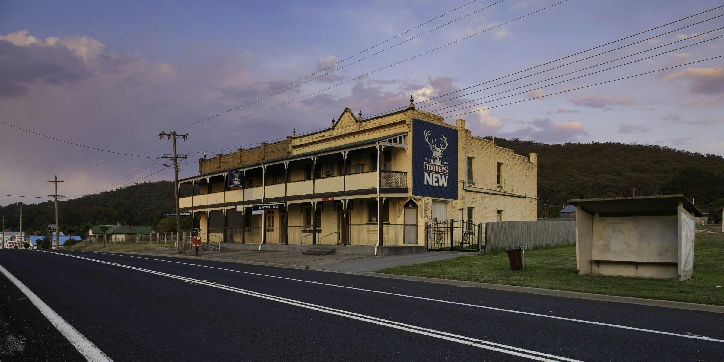 The old pub at Cullen Bullen now a private residence.